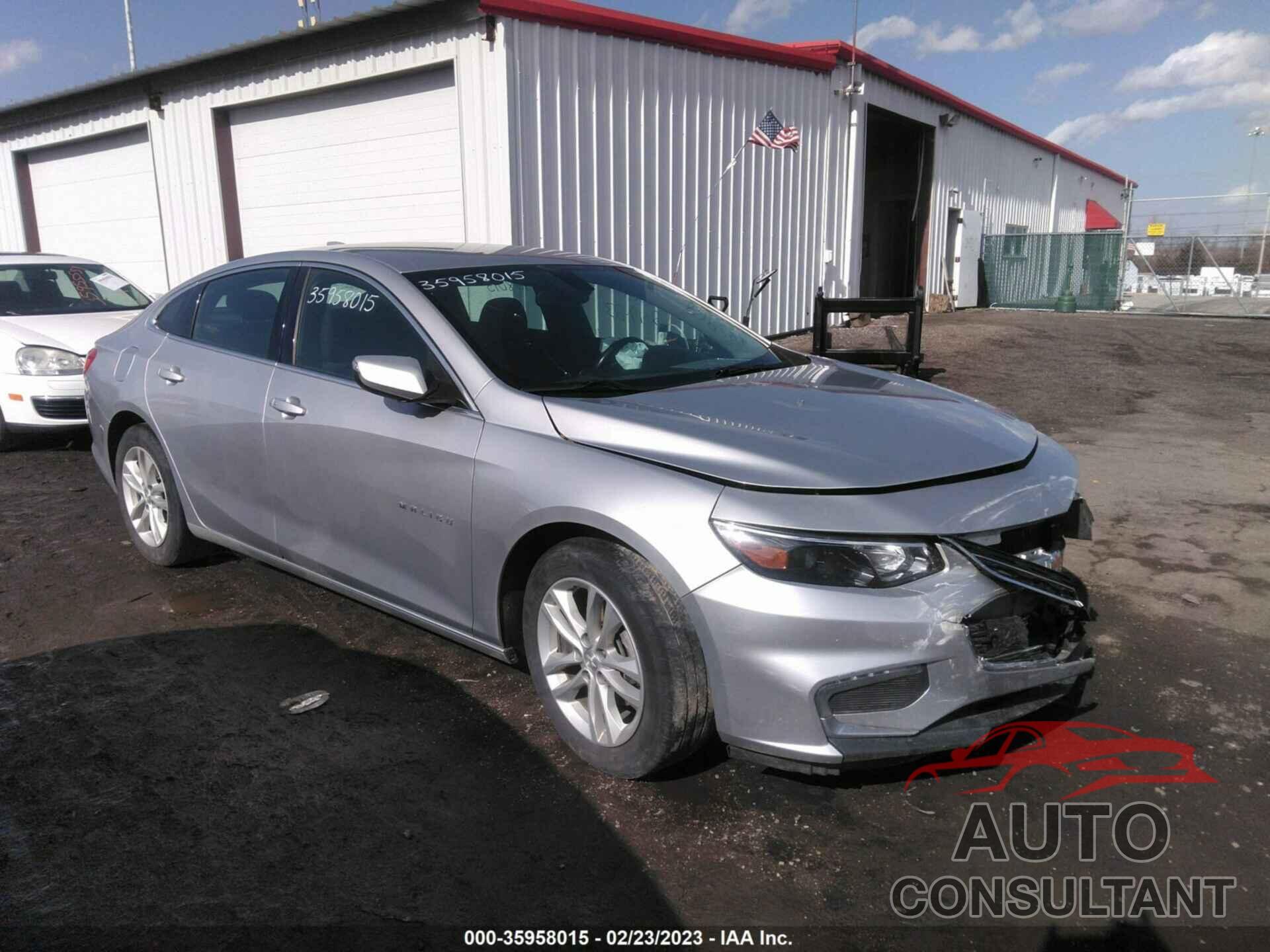CHEVROLET MALIBU 2016 - 1G1ZE5ST1GF282968
