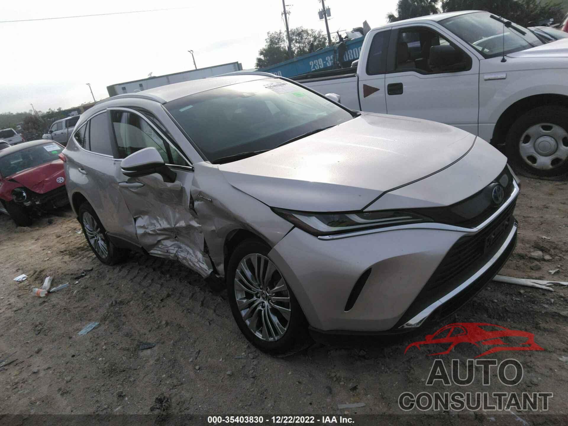 TOYOTA VENZA 2021 - JTEAAAAH8MJ008547