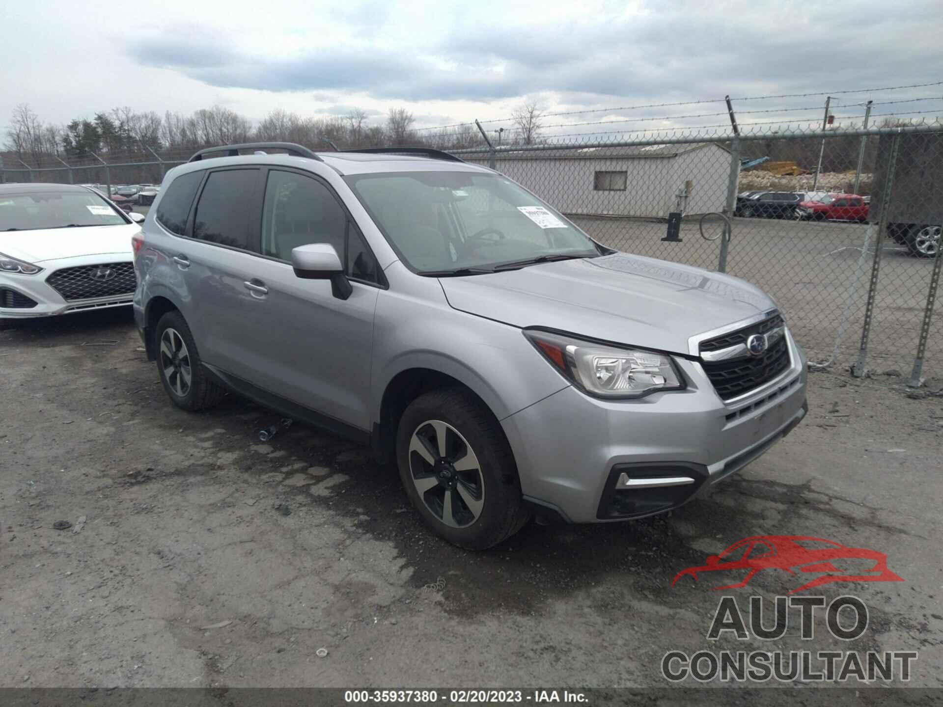 SUBARU FORESTER 2018 - JF2SJAEC1JH454079
