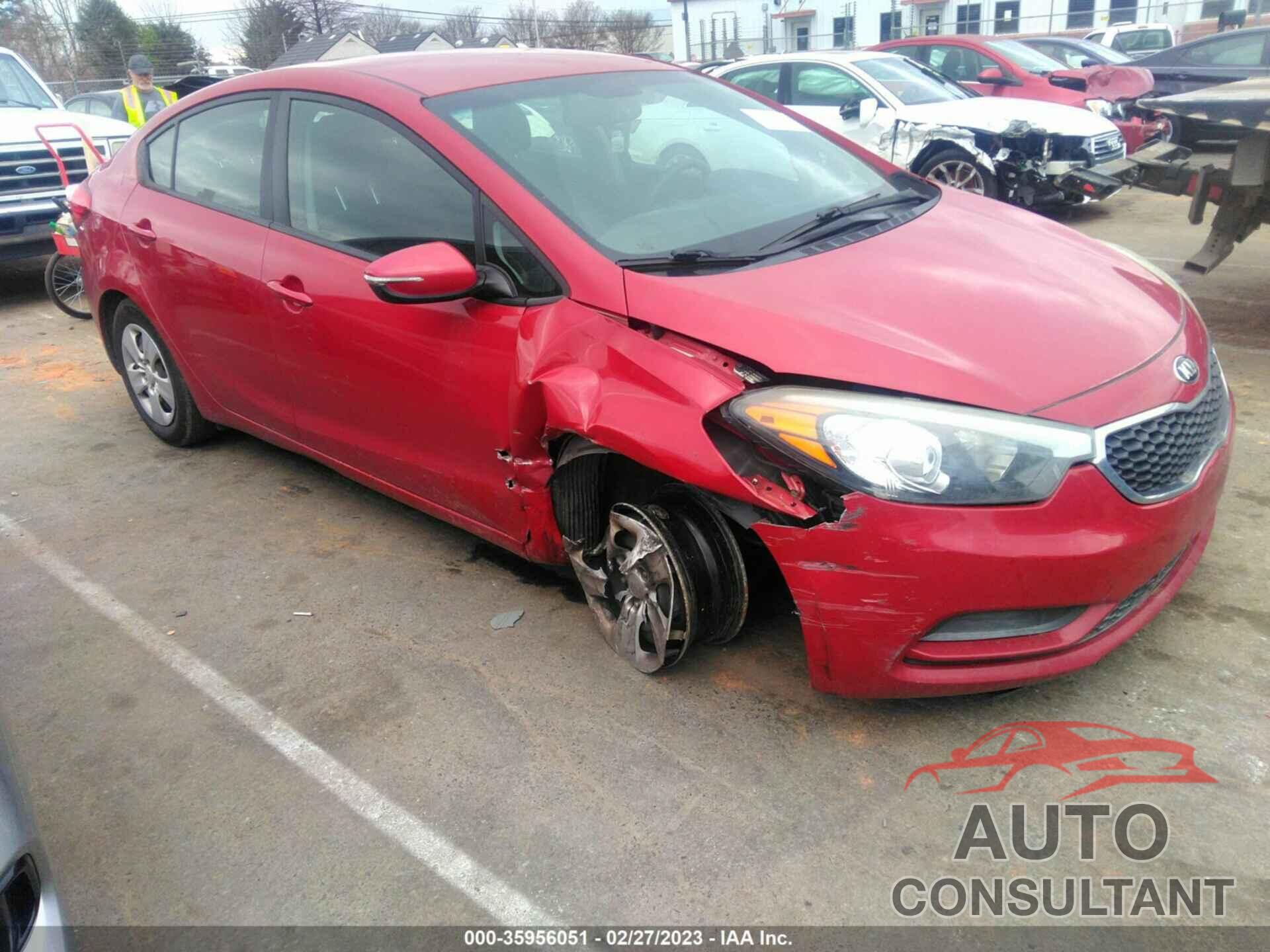 KIA FORTE 2015 - KNAFX4A64F5416321