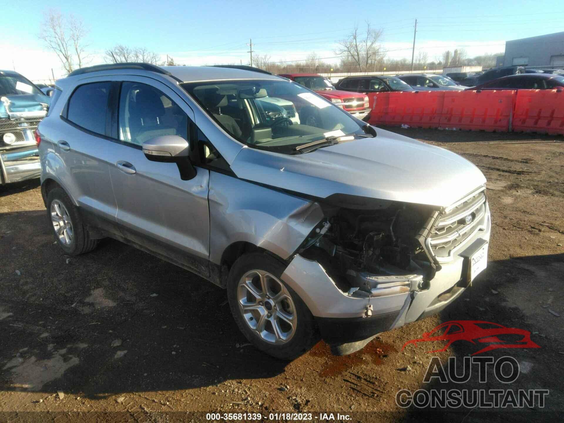 FORD ECOSPORT 2018 - MAJ3P1TE9JC175598