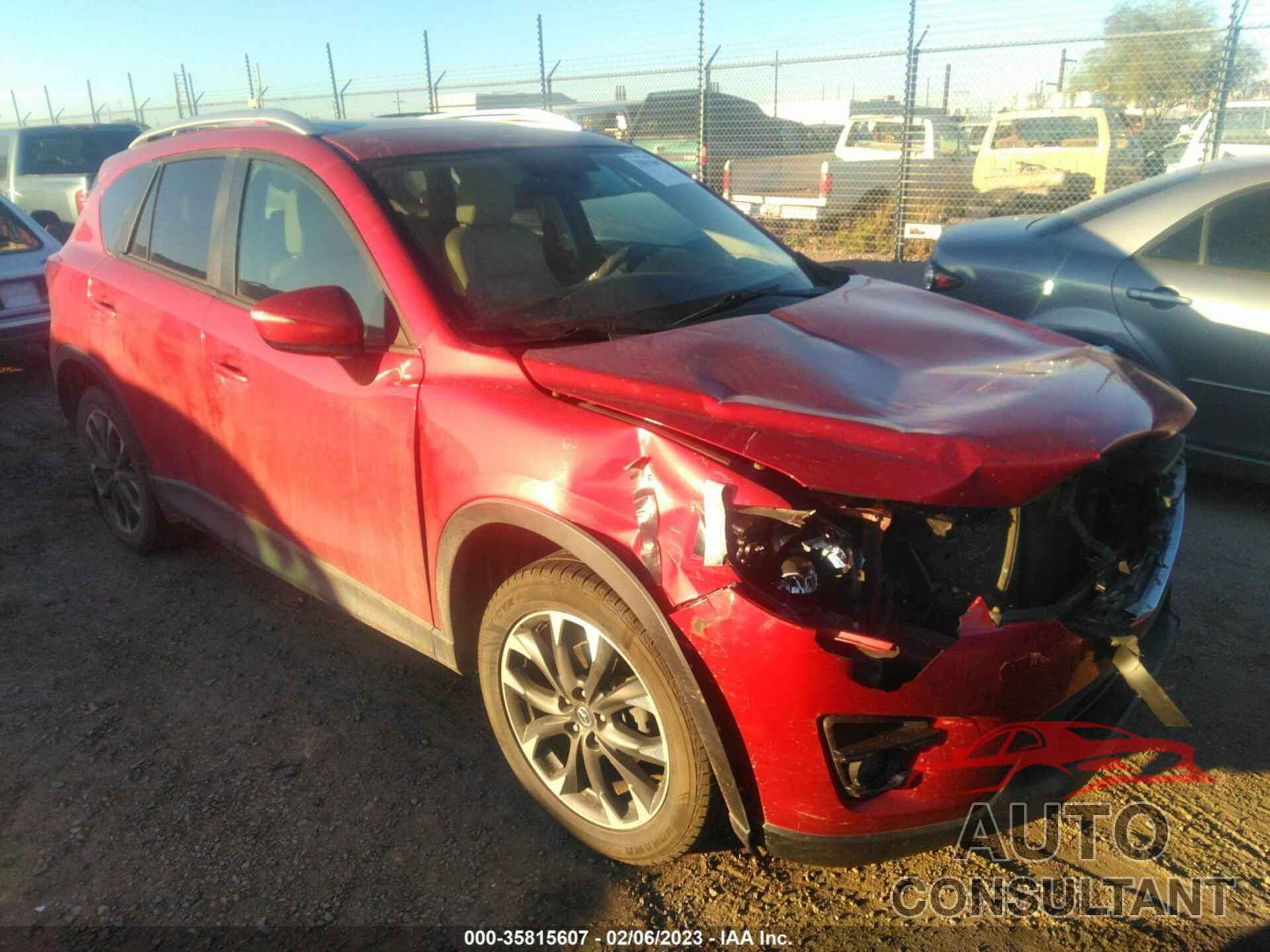 MAZDA CX-5 2016 - JM3KE2DY3G0709433