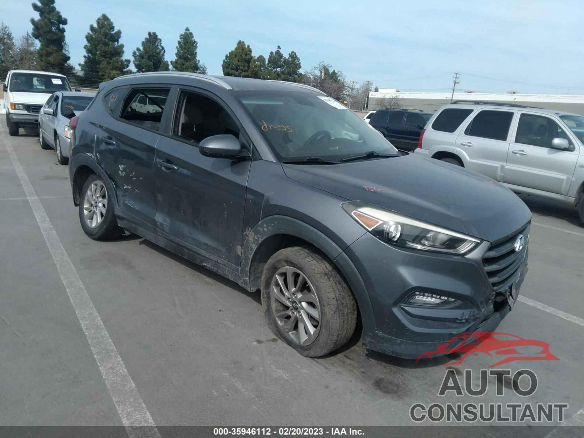 HYUNDAI TUCSON 2016 - KM8J33A43GU105502