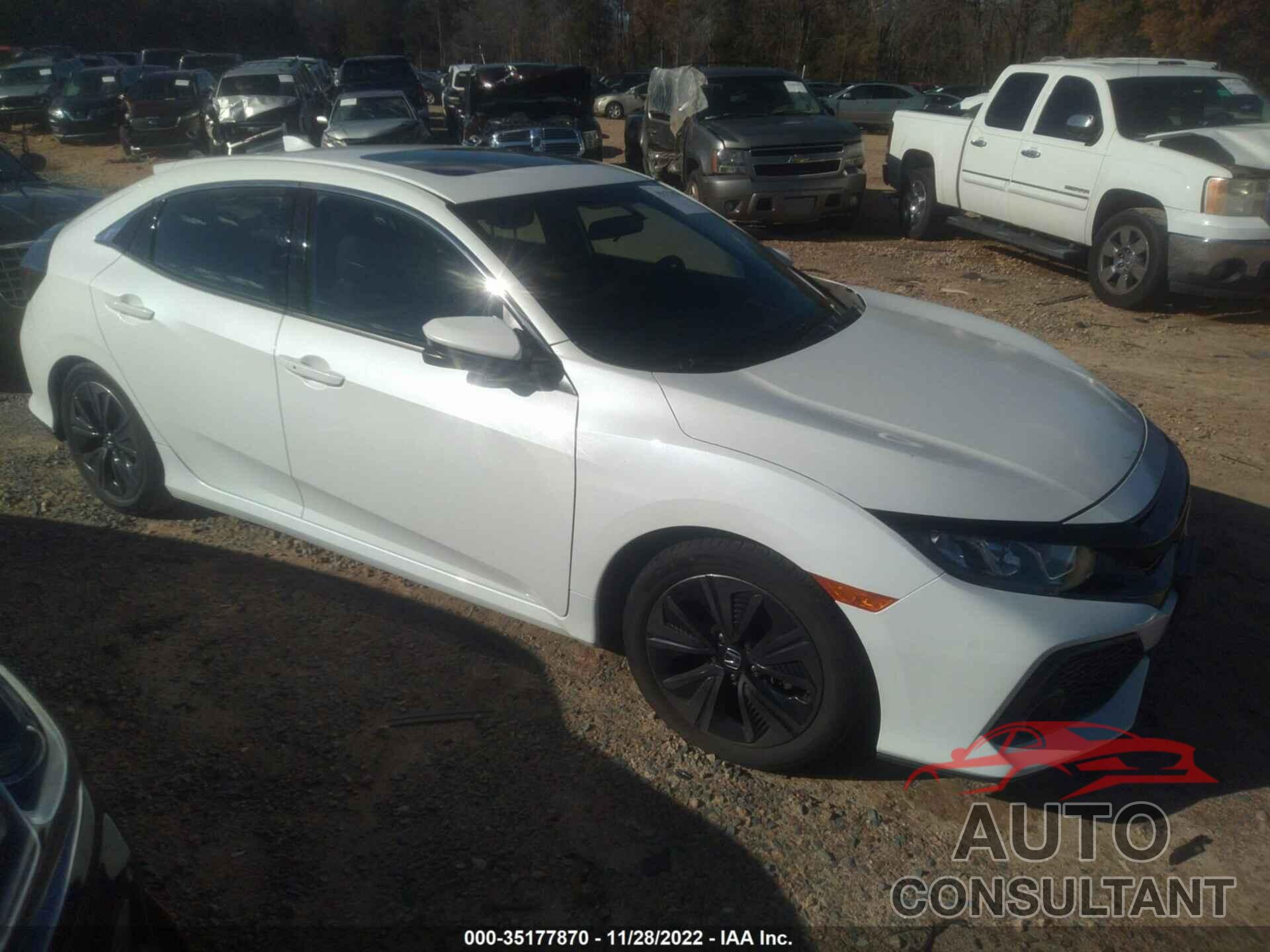 HONDA CIVIC HATCHBACK 2017 - SHHFK7H50HU223390