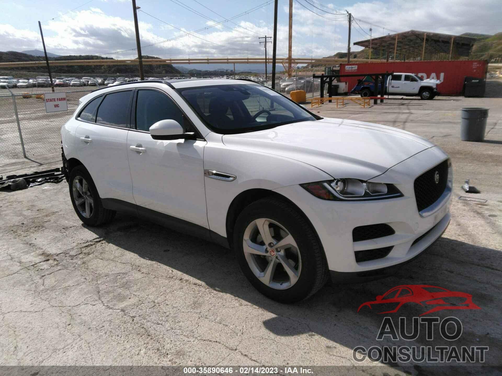 JAGUAR F-PACE 2017 - SADCJ2BN6HA092112