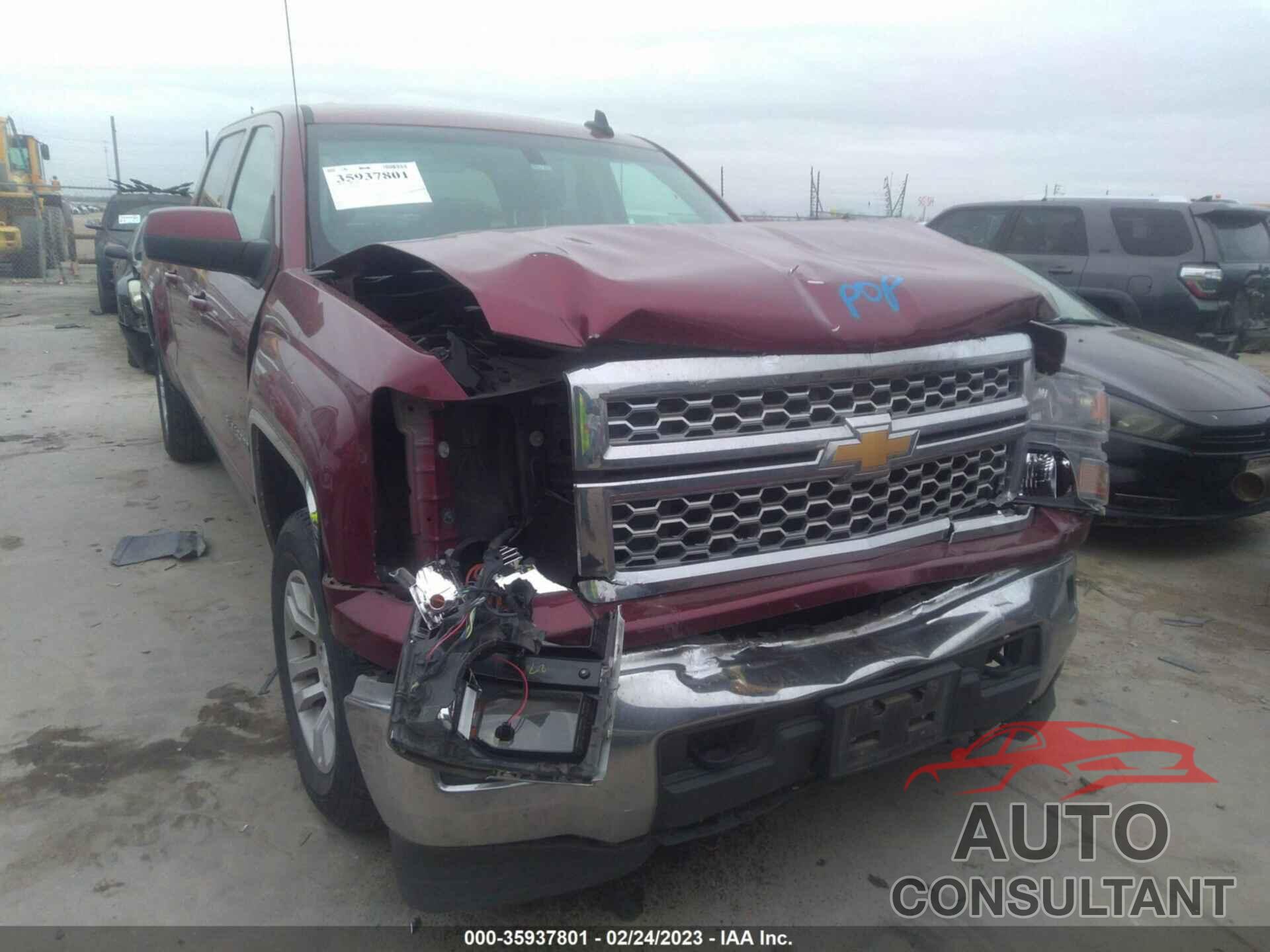 CHEVROLET SILVERADO 1500 2015 - 1GCUKREC1FF202600