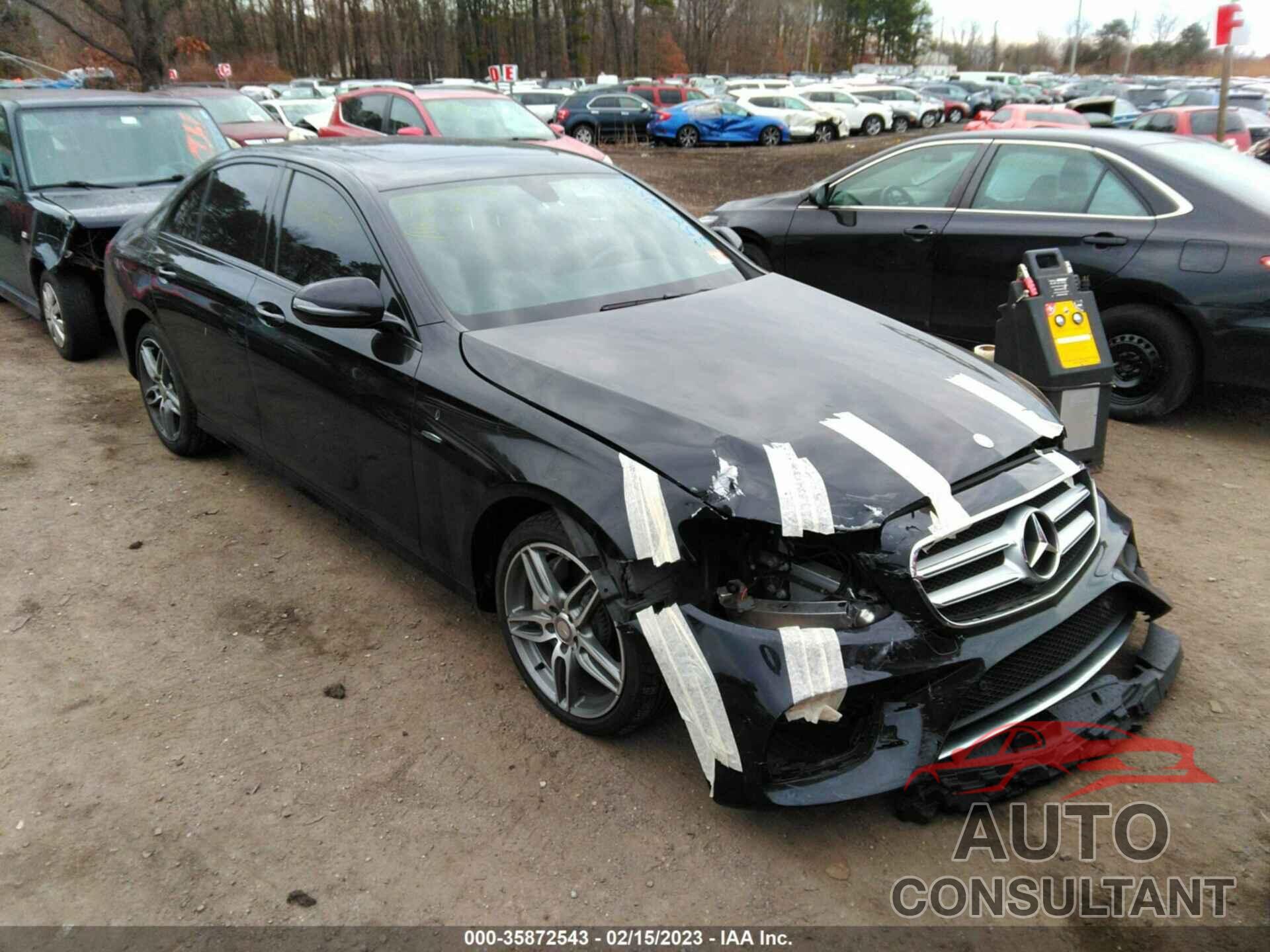 MERCEDES-BENZ E-CLASS 2017 - WDDZF4KB2HA150098