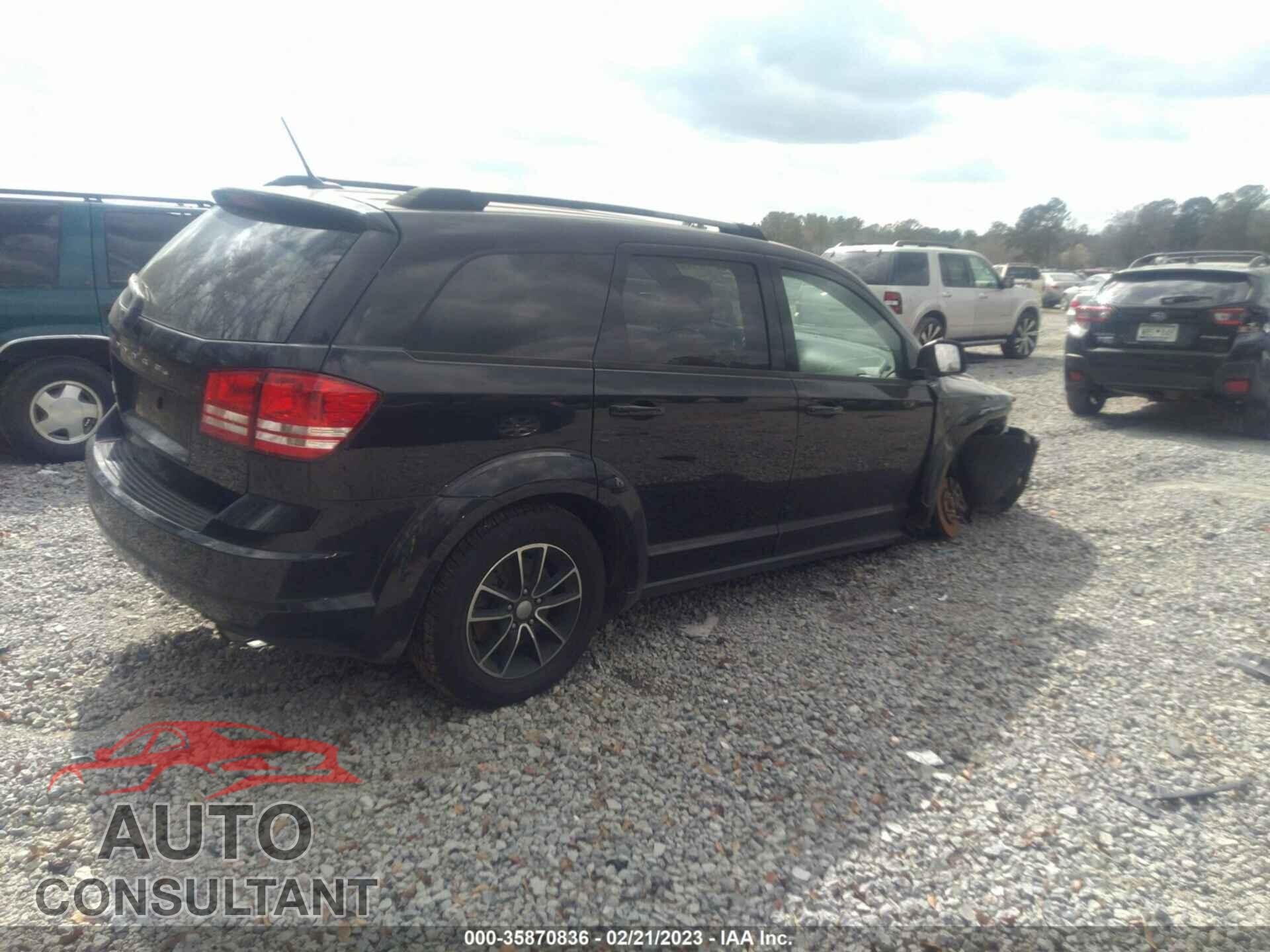 DODGE JOURNEY 2017 - 3C4PDCAB0HT609608