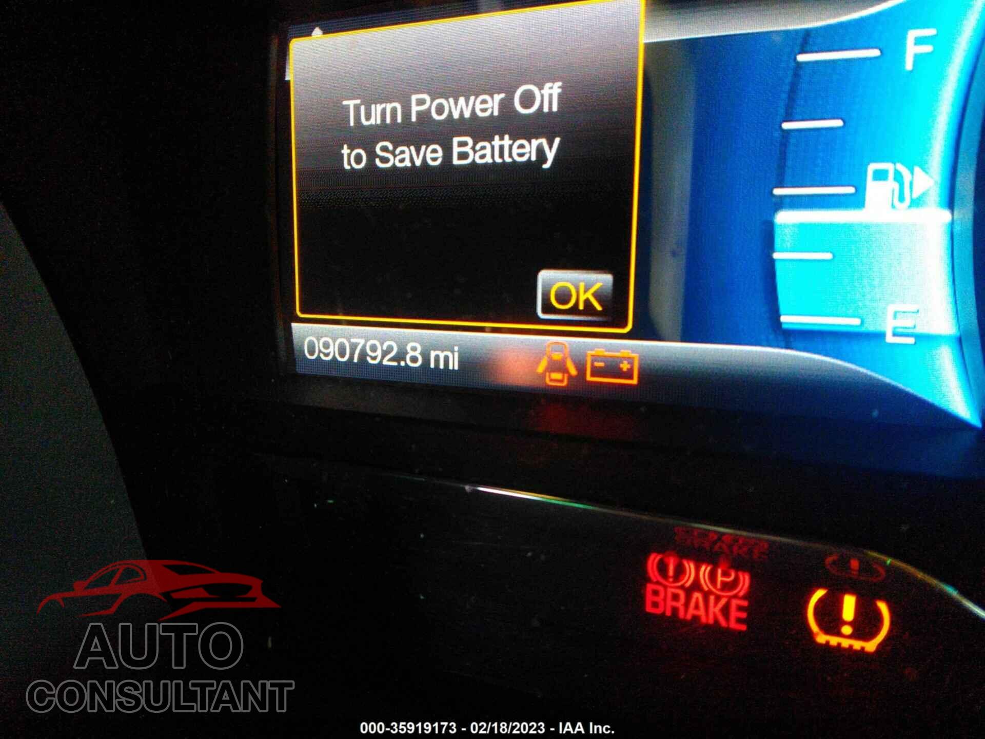 FORD FLEX 2018 - 2FMGK5D85JBA05227