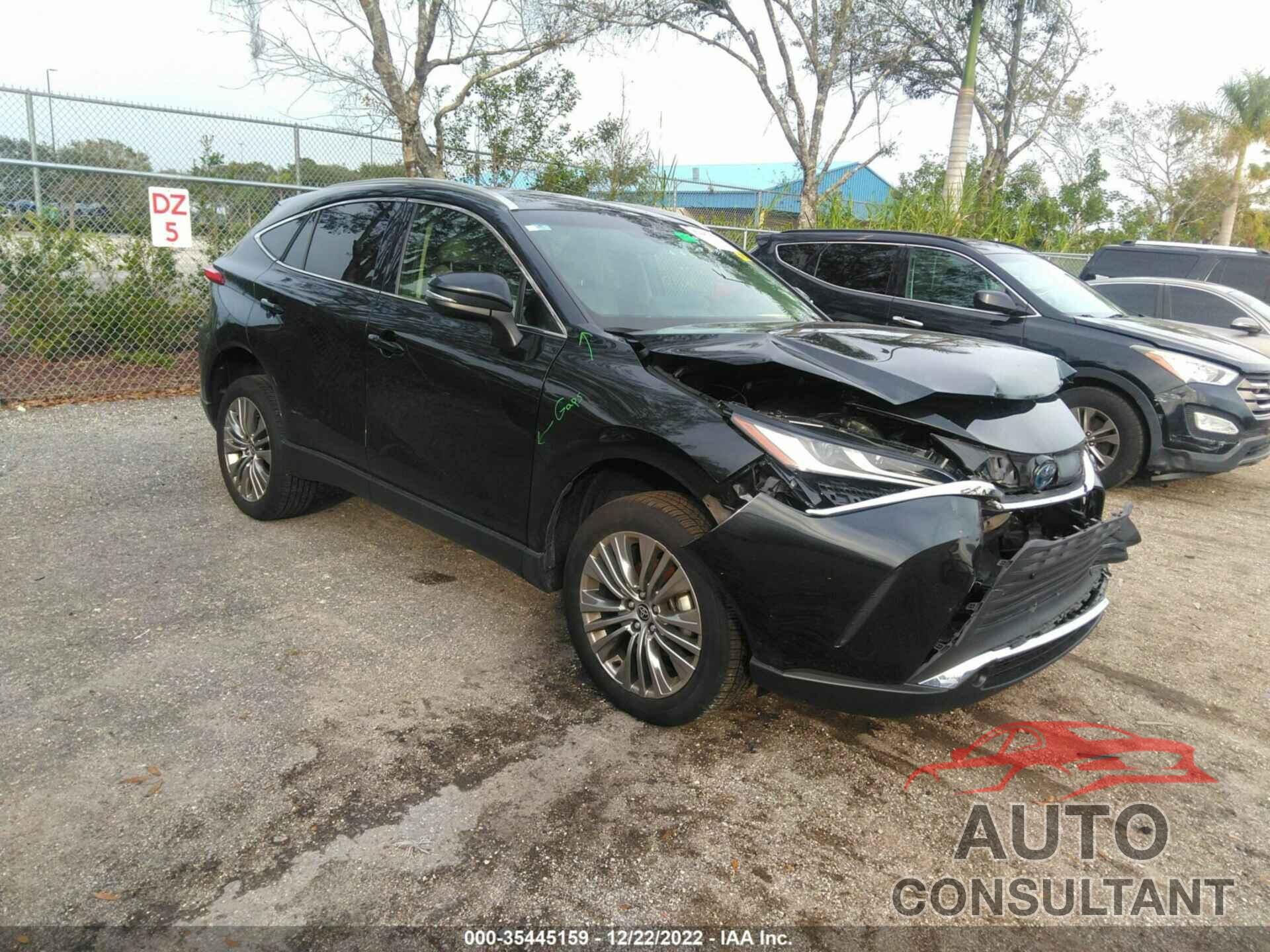 TOYOTA VENZA 2022 - JTEAAAAH5NJ090366