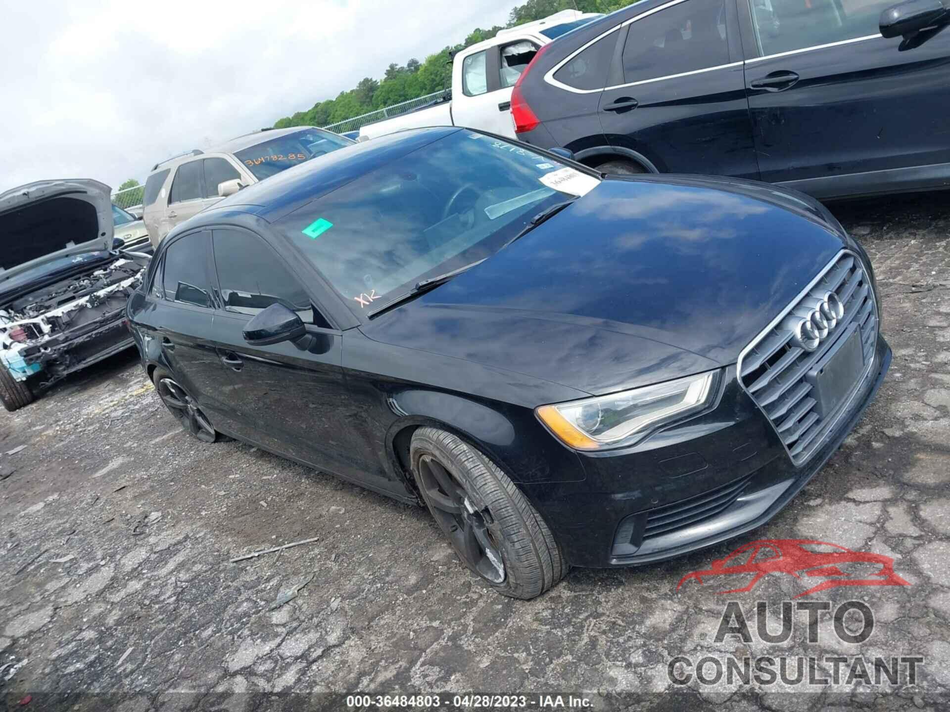 AUDI A3 2016 - WAUA7GFF6G1028178