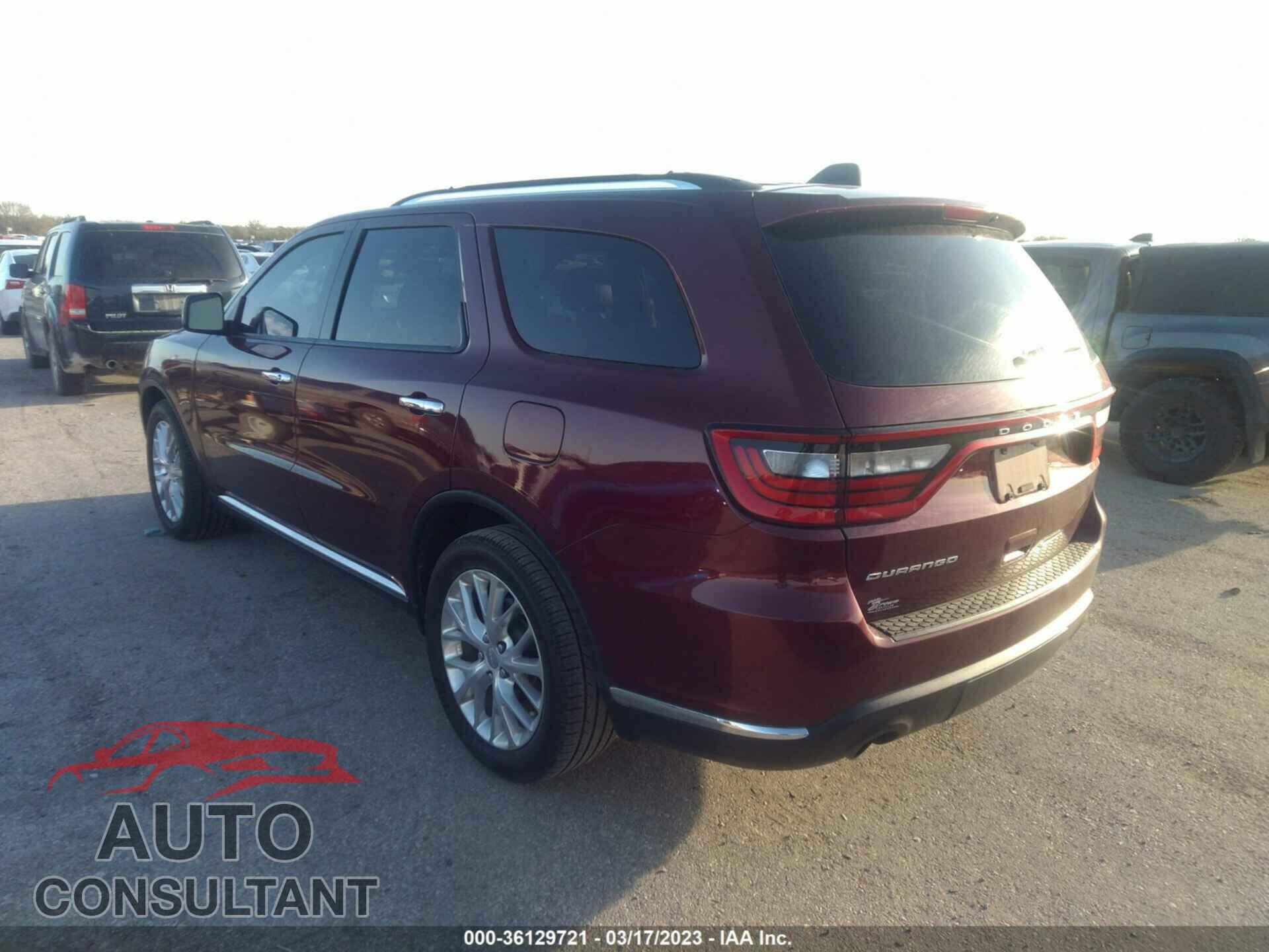 DODGE DURANGO 2017 - 1C4RDHAG1HC680622