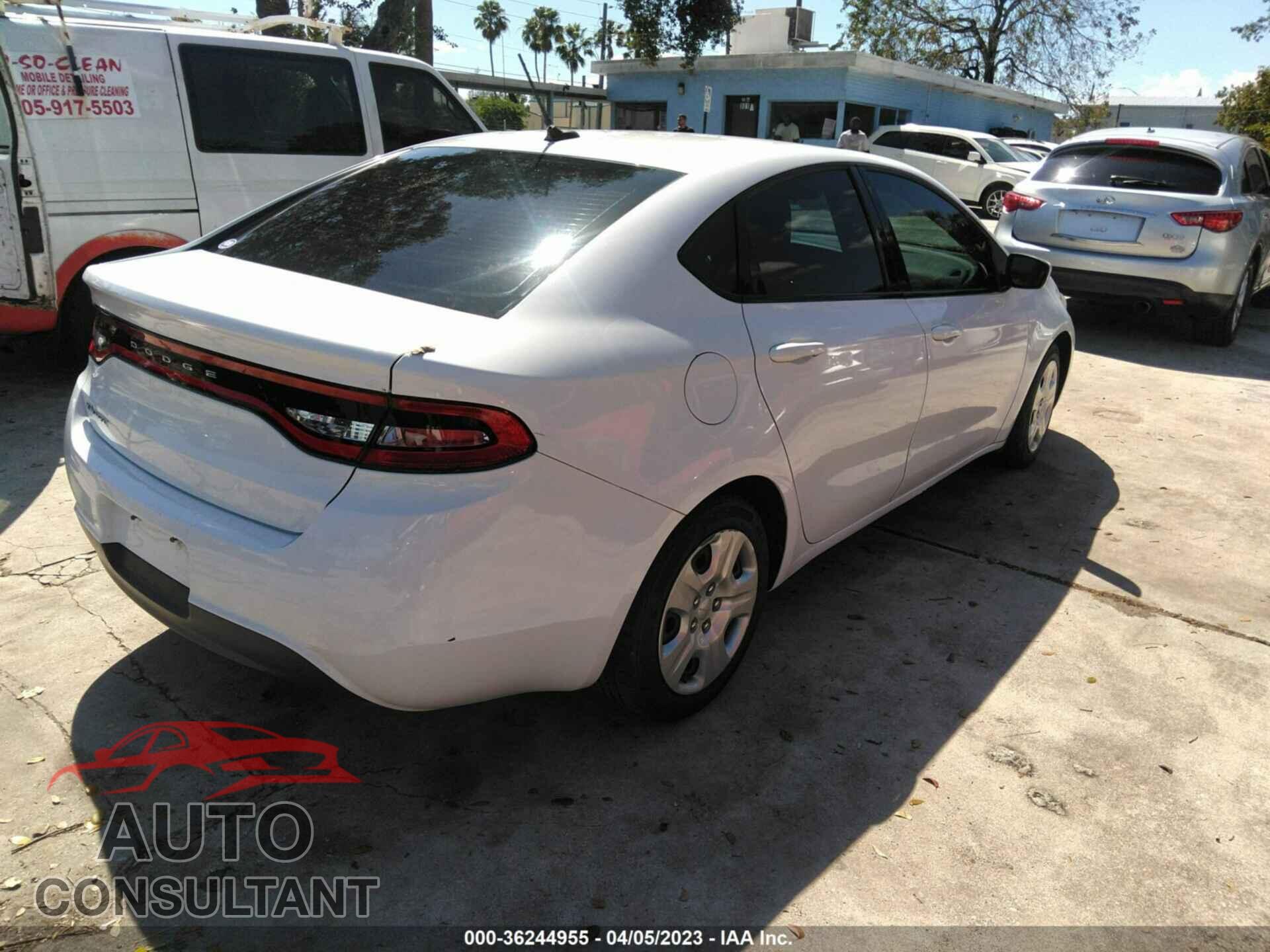 DODGE DART 2015 - 1C3CDFAA0FD213337