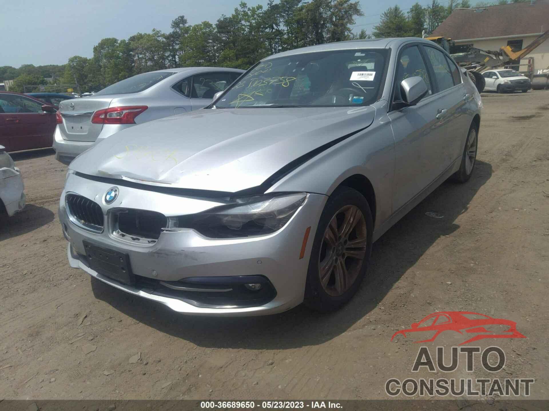 BMW 330I 2017 - WBA8D9G39HNU61866