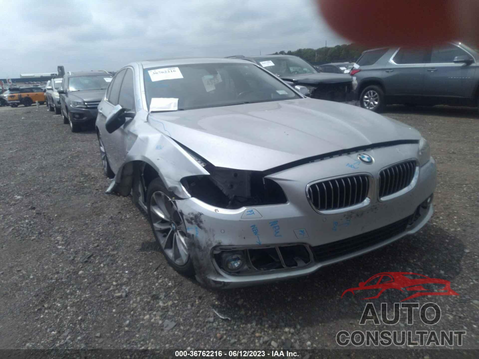 BMW 5 SERIES 2016 - WBA5A5C55GG347653