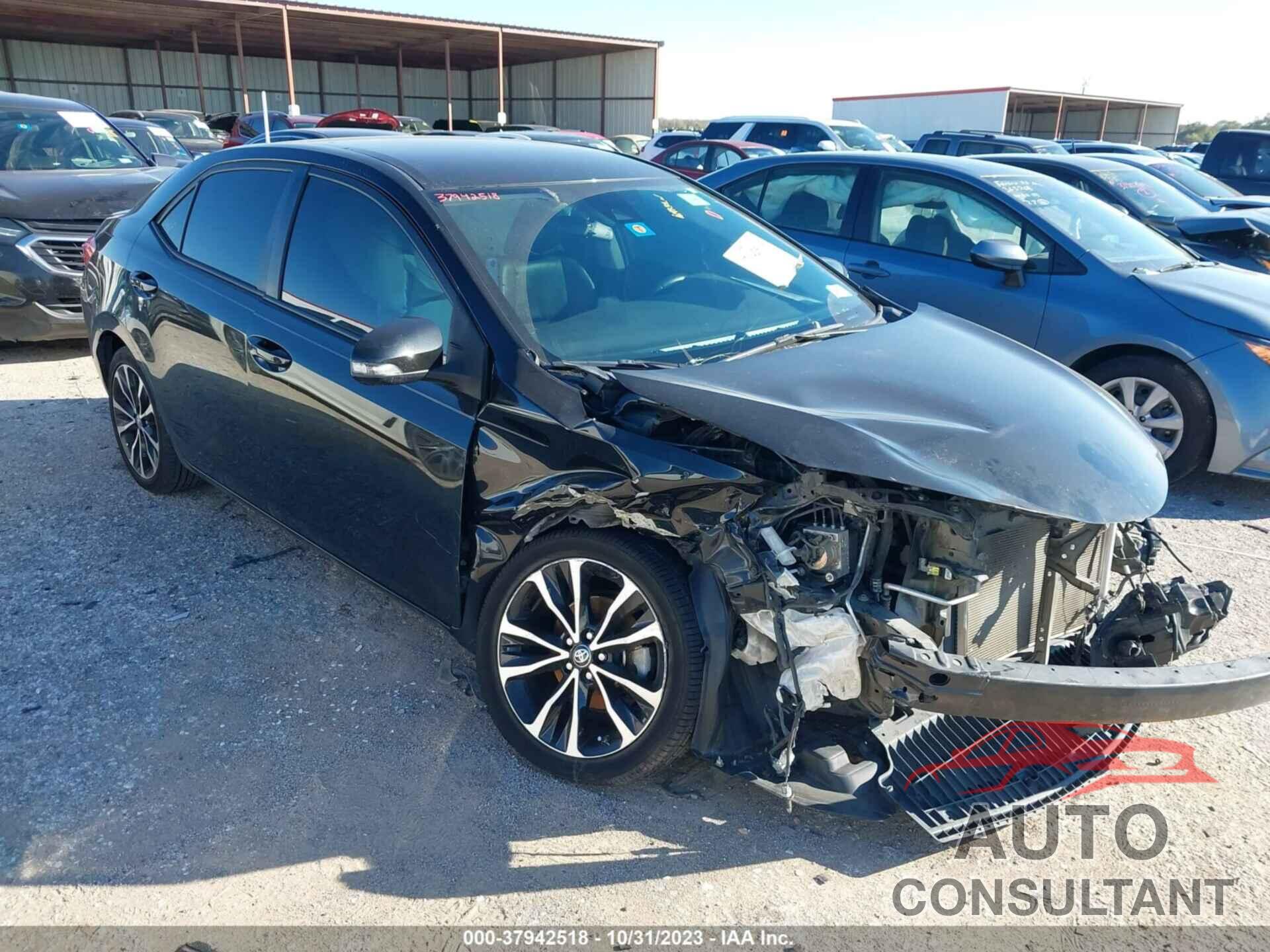TOYOTA COROLLA 2018 - 5YFBURHE3JP765440