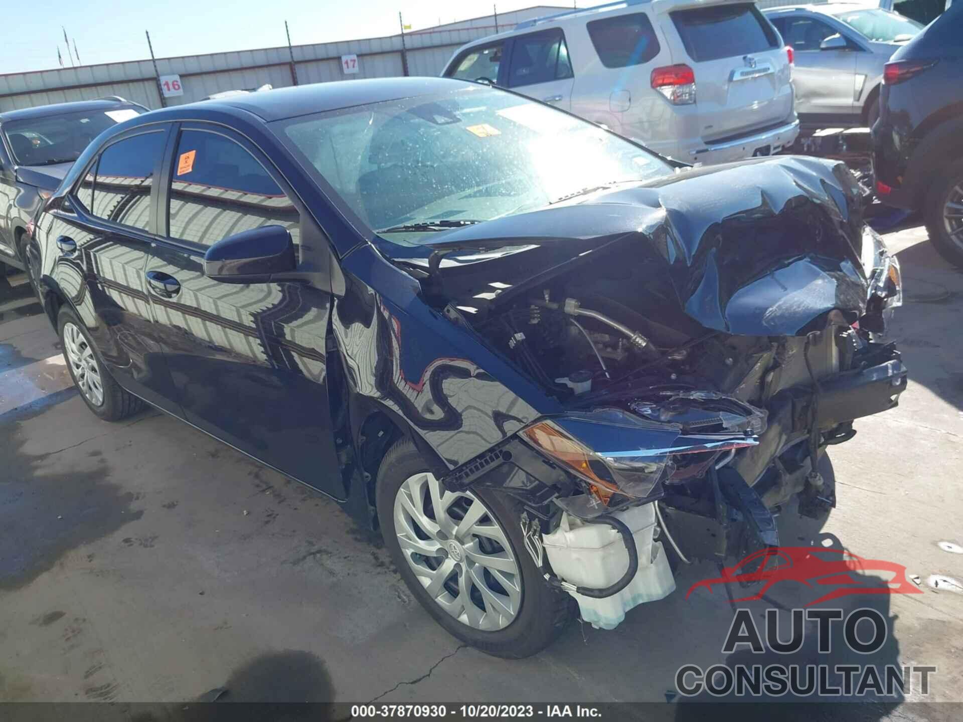 TOYOTA COROLLA 2017 - 2T1BURHE3HC824769