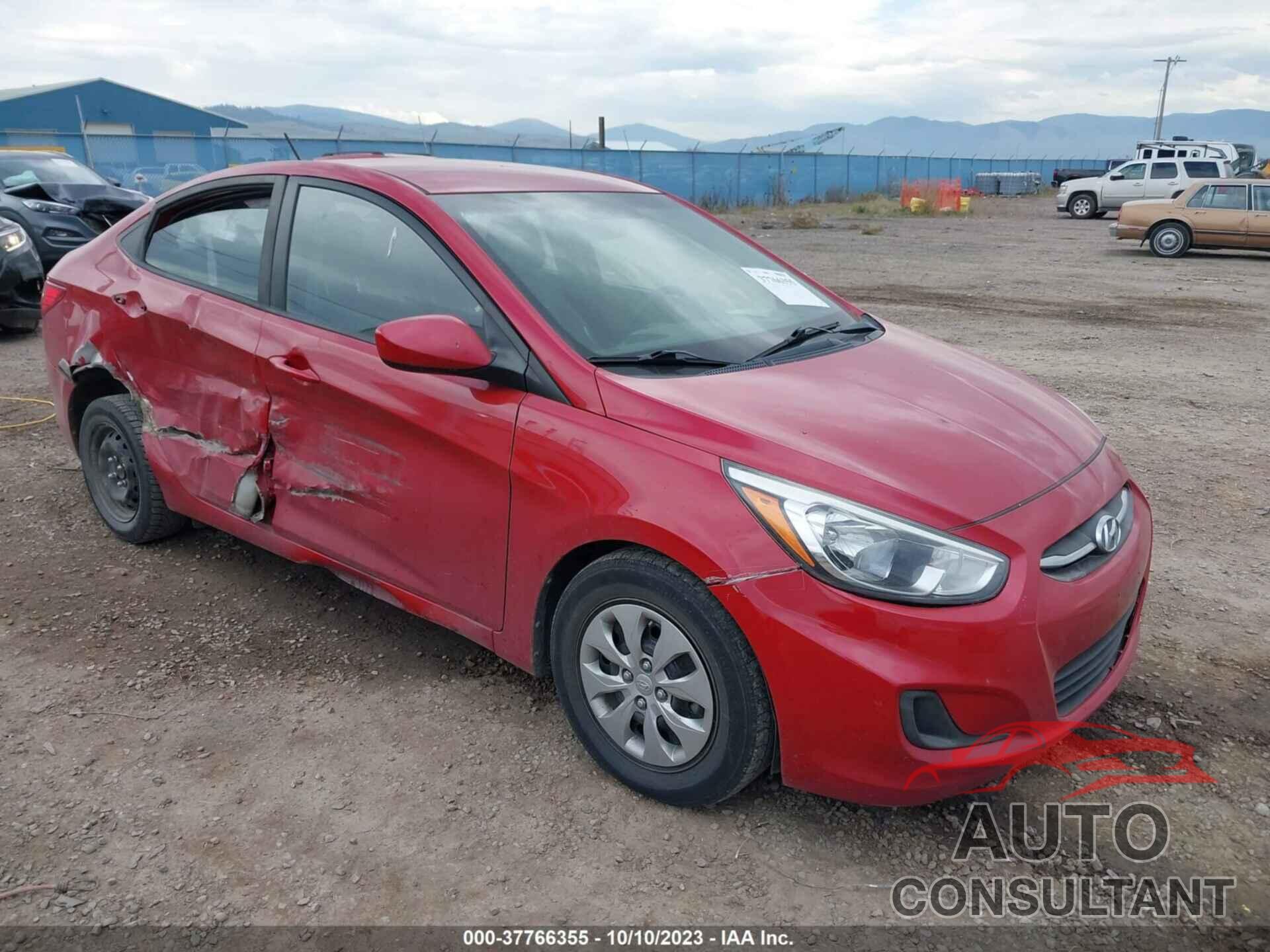 HYUNDAI ACCENT 2016 - KMHCT4AE8GU132086