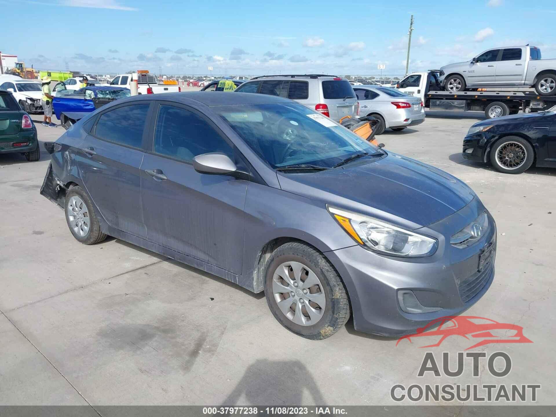 HYUNDAI ACCENT 2016 - KMHCT4AE7GU124254