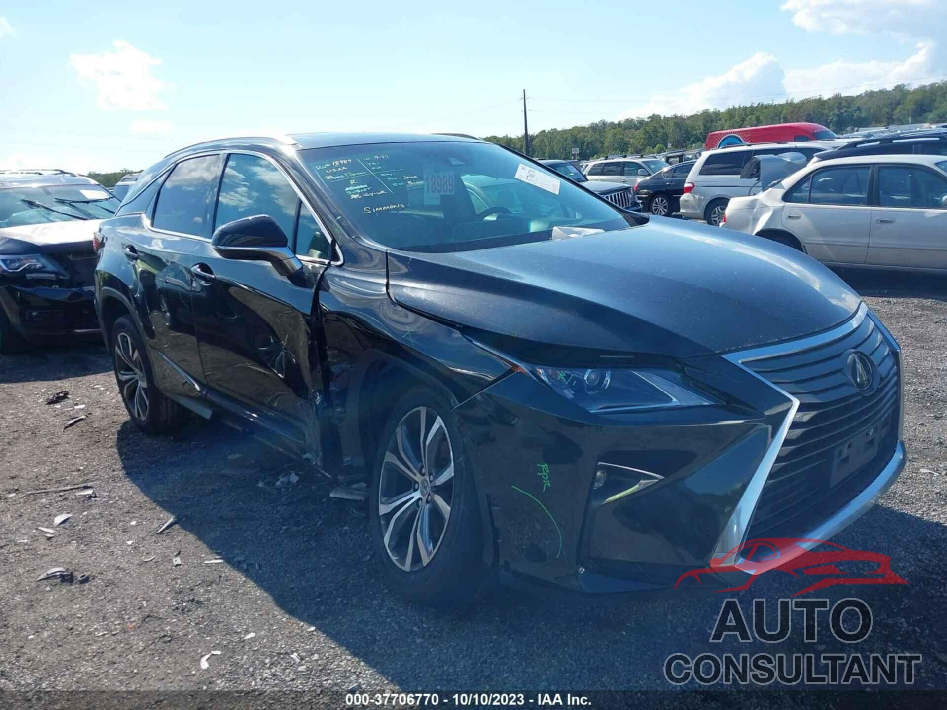 LEXUS RX 350 2017 - 2T2BZMCA9HC098842