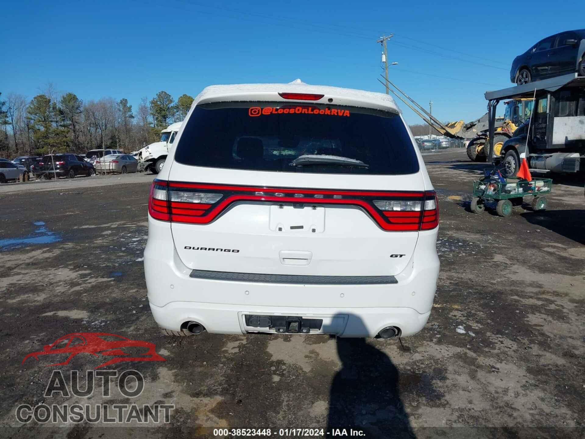 DODGE DURANGO 2018 - 1C4RDHDG9JC444799
