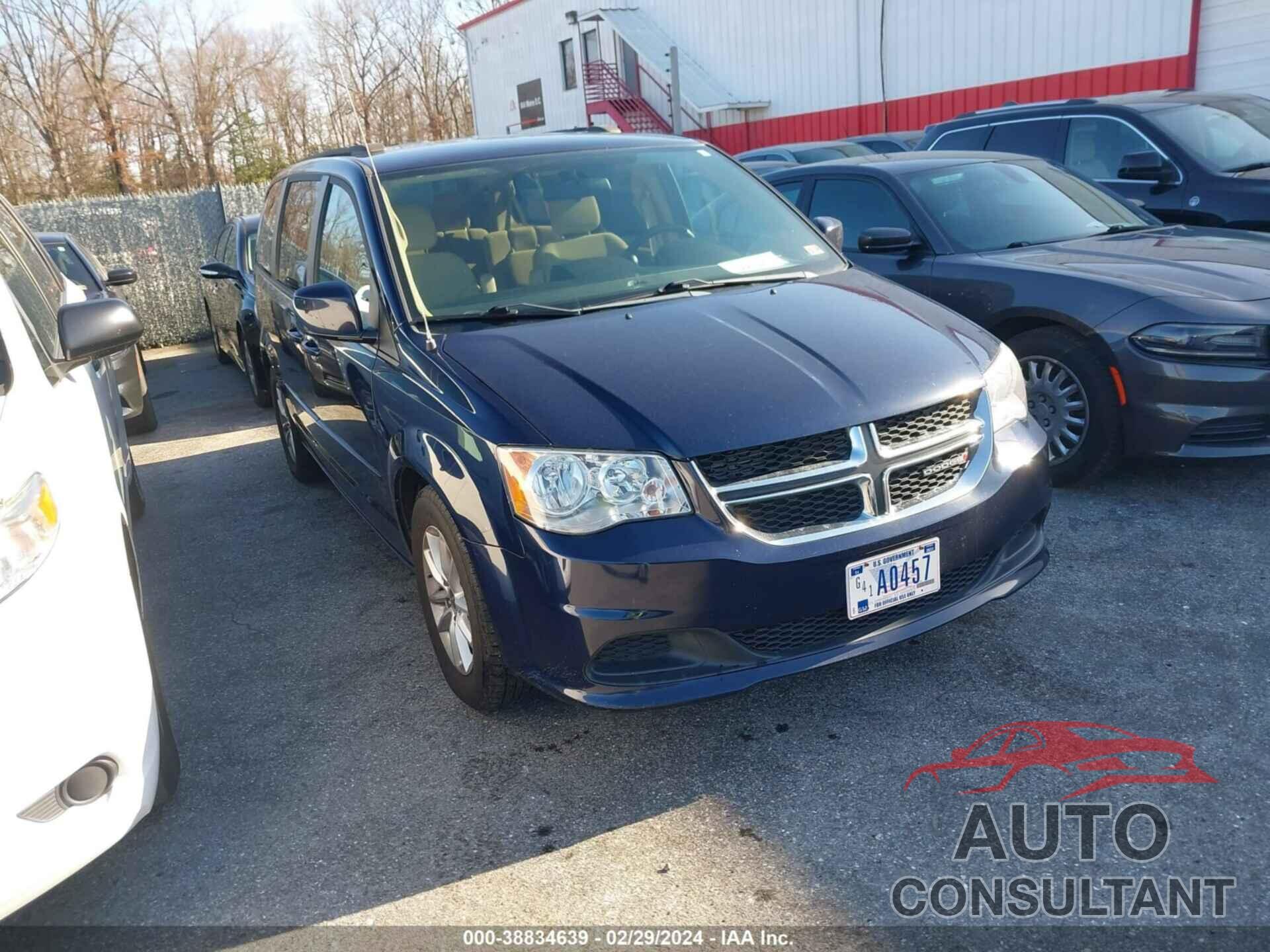 DODGE GRAND CARAVAN 2016 - 2C4RDGCG3GR101787