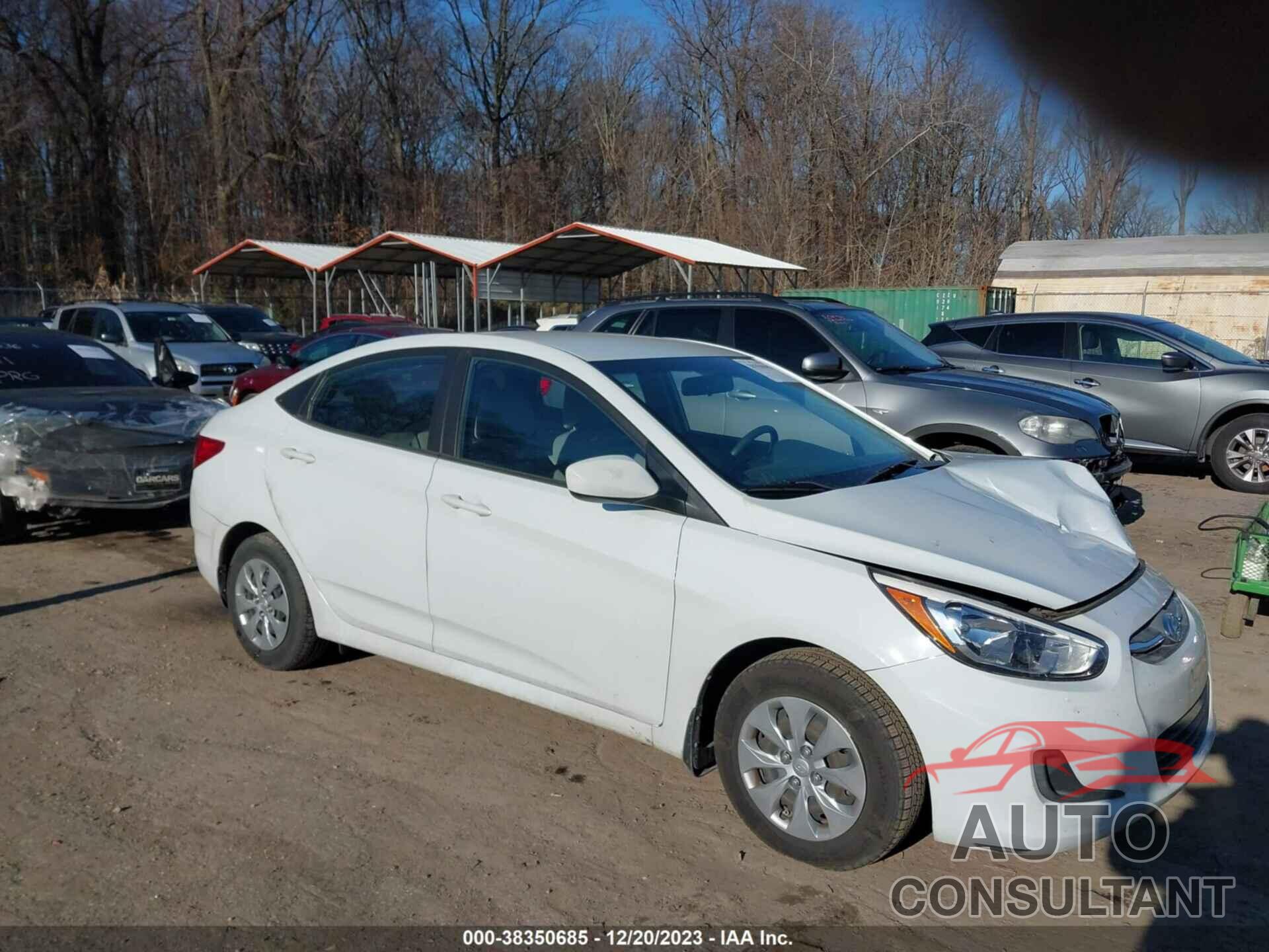 HYUNDAI ACCENT 2017 - KMHCT4AE4HU379042