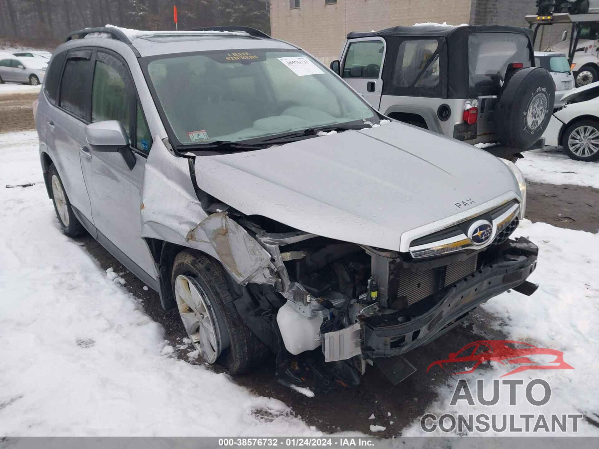 SUBARU FORESTER 2016 - JF2SJADC0GH558962