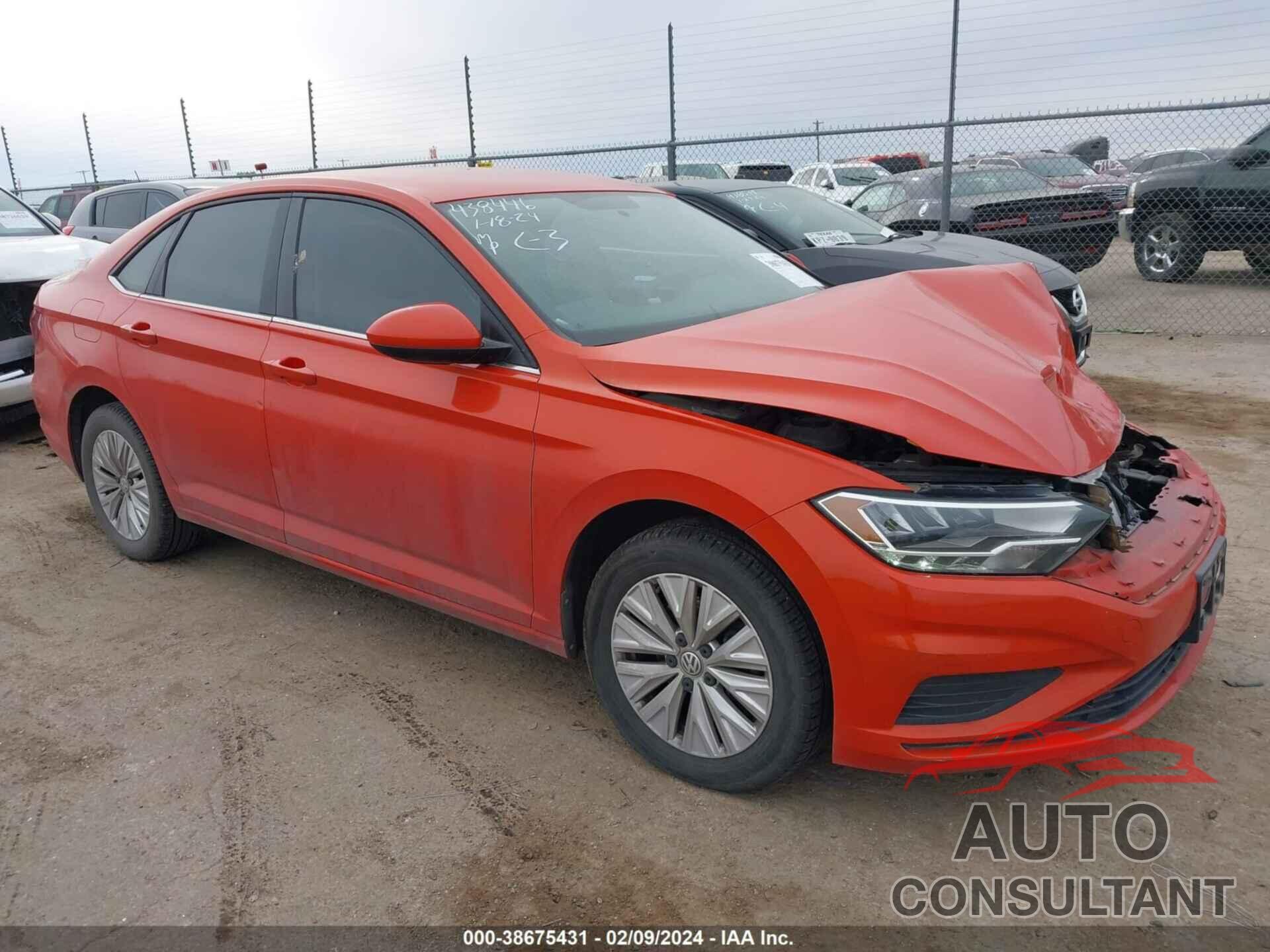 VOLKSWAGEN JETTA 2019 - 3VWC57BU9KM184410