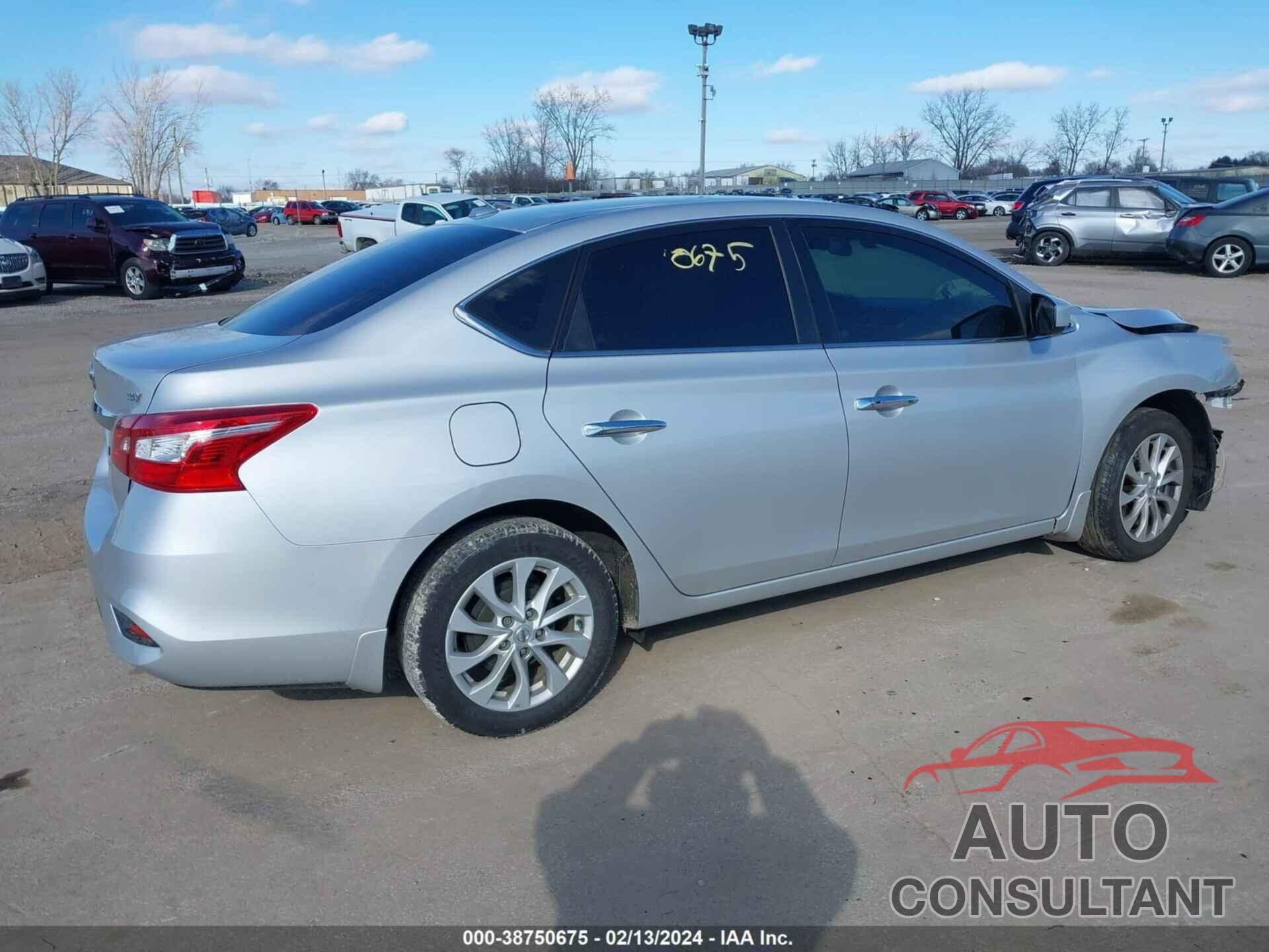 NISSAN SENTRA 2019 - 3N1AB7AP9KL609129