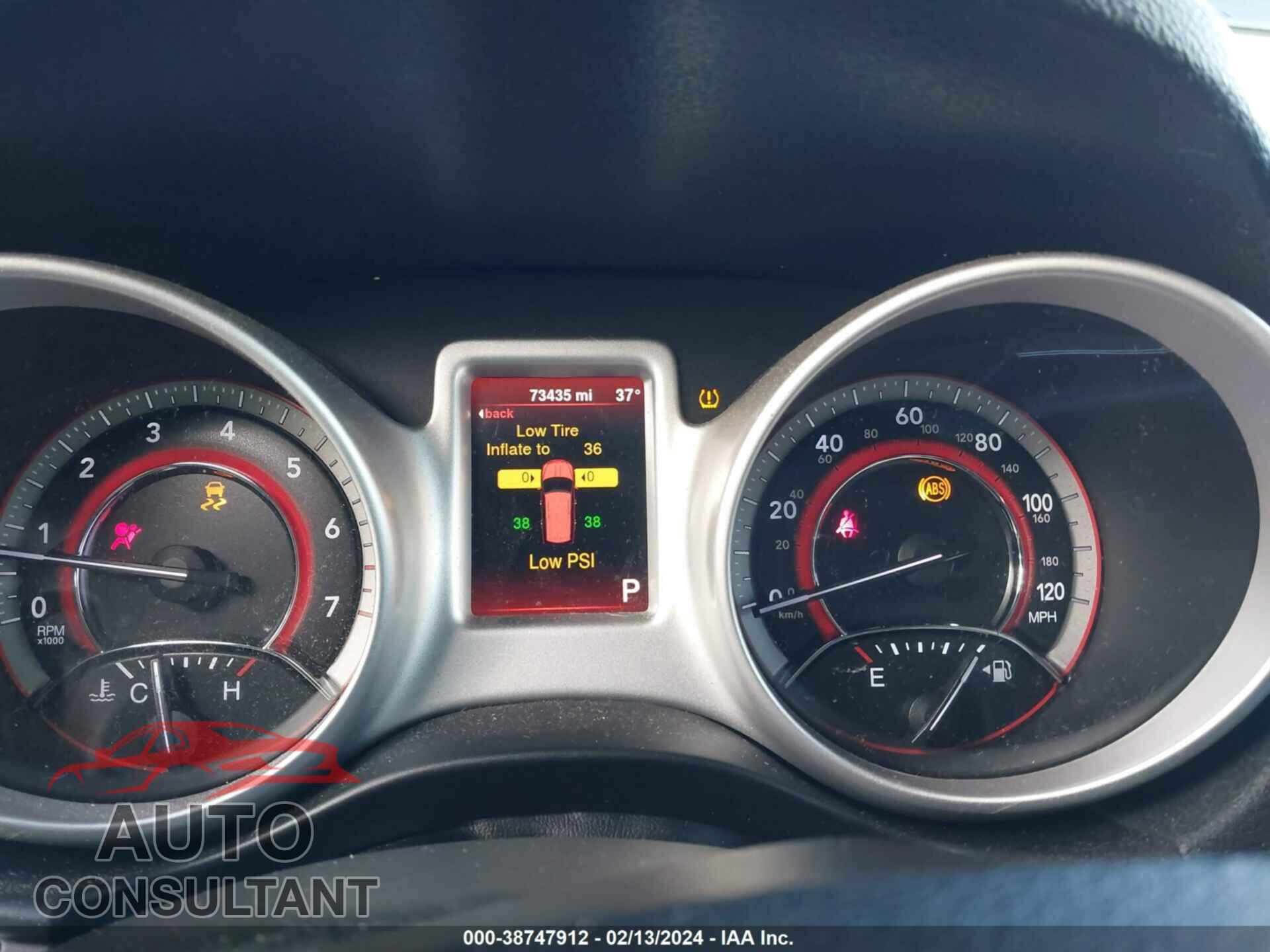 DODGE JOURNEY 2016 - 3C4PDCBG5GT153923
