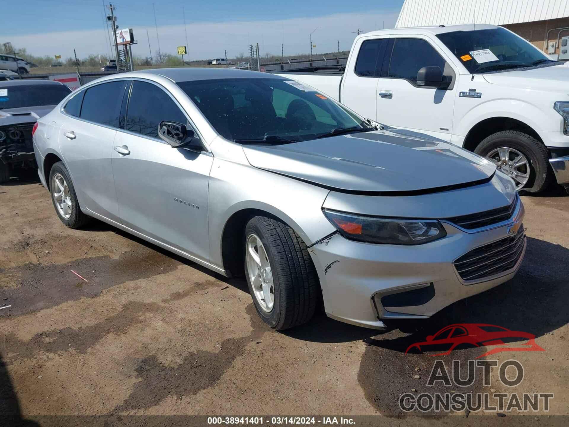 CHEVROLET MALIBU 2017 - 1G1ZB5ST9HF214234