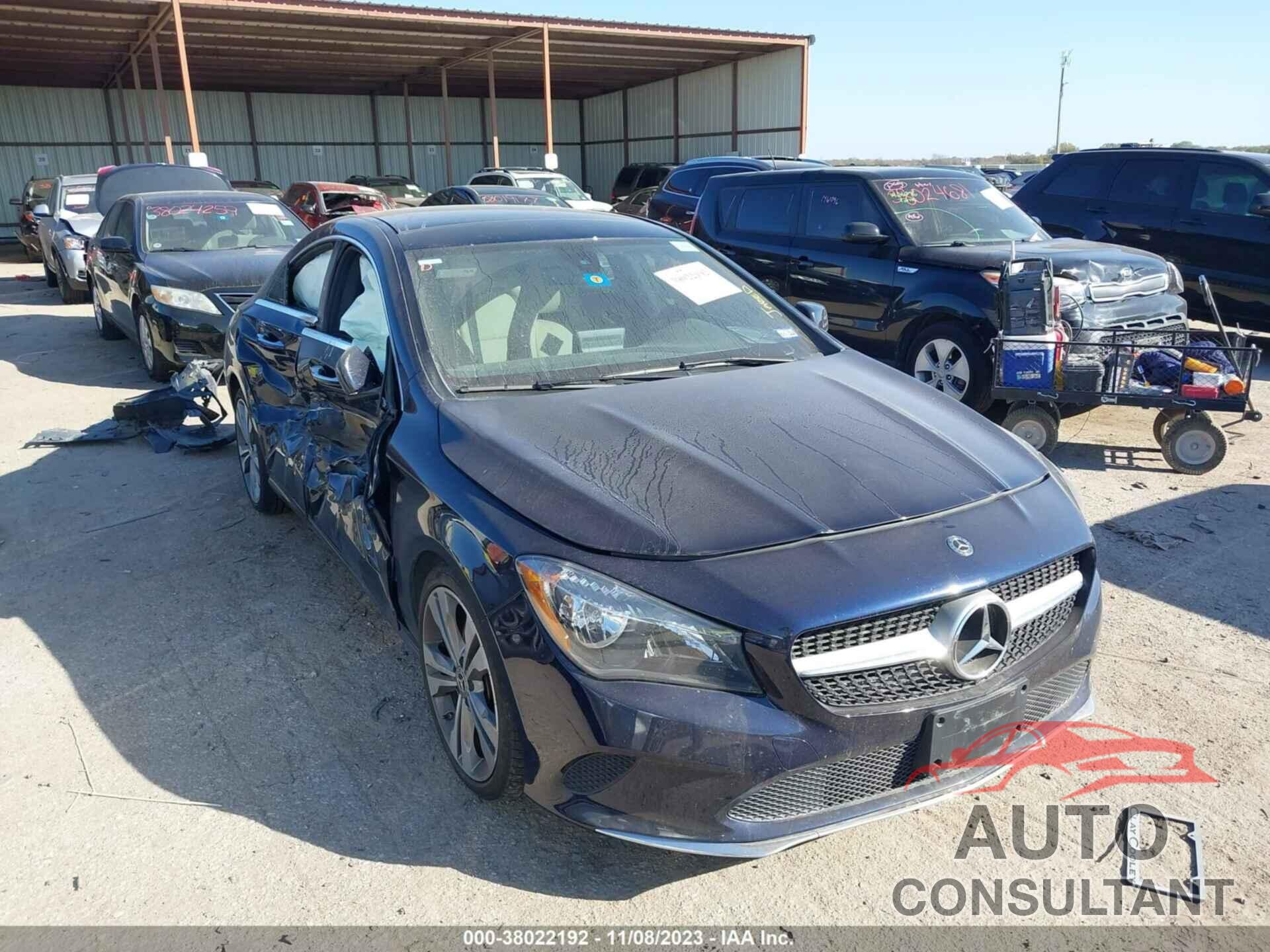 MERCEDES-BENZ CLA 250 2018 - WDDSJ4GB8JN688618