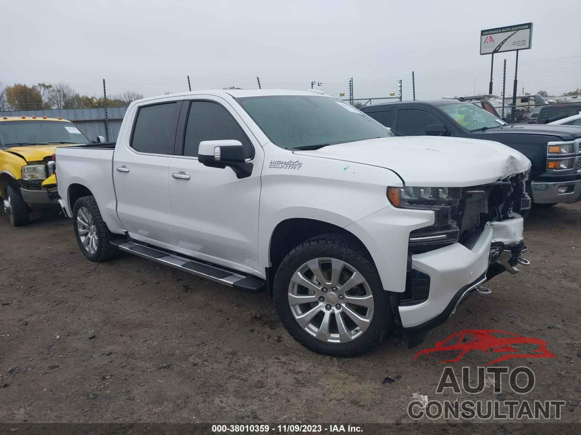 CHEVROLET SILVERADO 1500 2021 - 1GCUYHEL8MZ439461