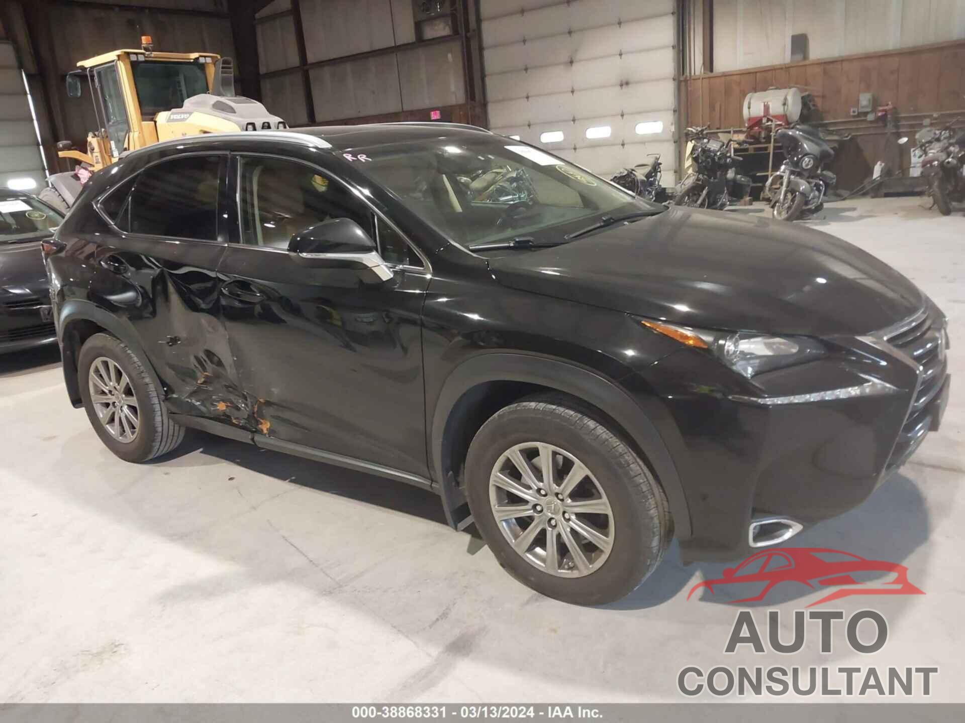 LEXUS NX 2017 - JTJBARBZ8H2129087