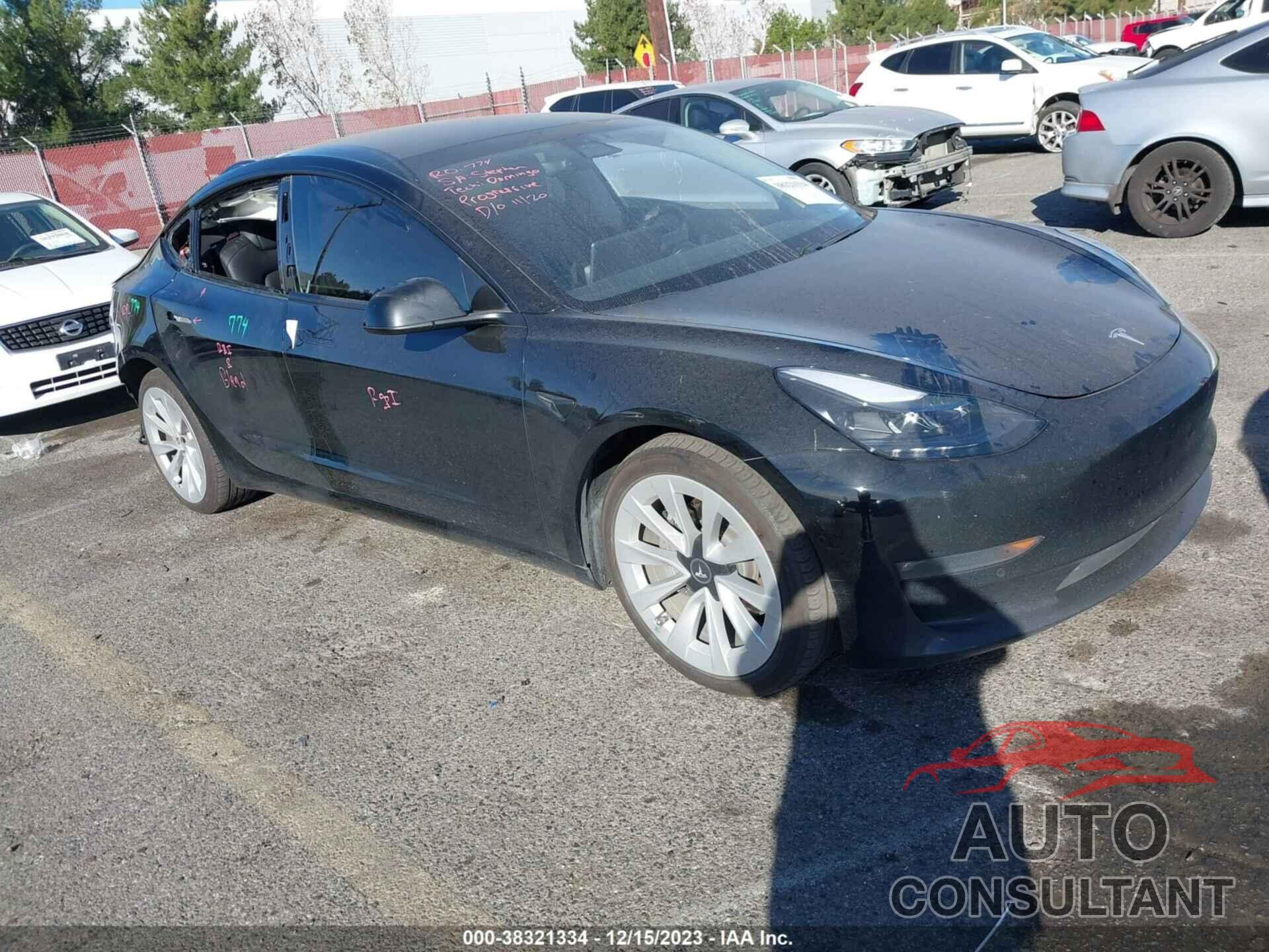 TESLA MODEL 3 2021 - 5YJ3E1EB0MF871258