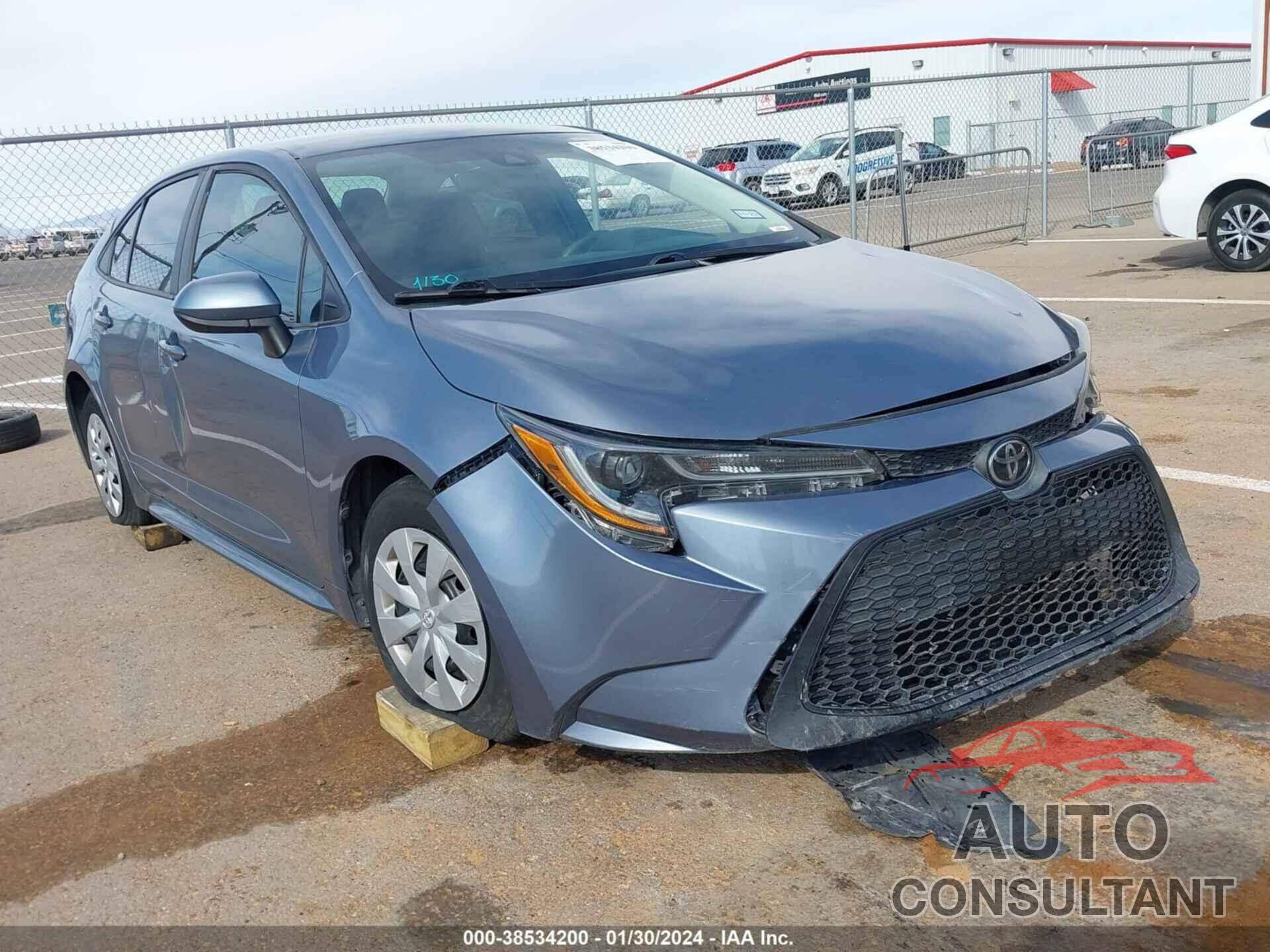 TOYOTA COROLLA 2020 - 5YFDPRAE7LP046852