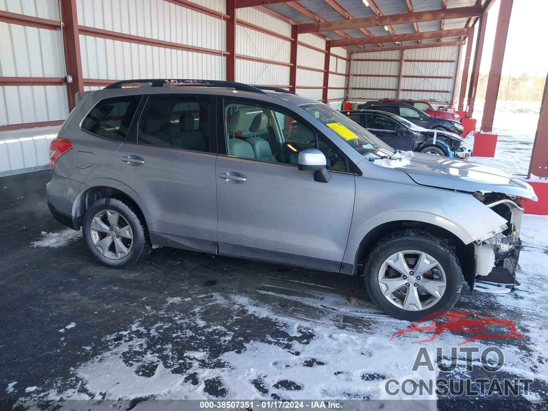 SUBARU FORESTER 2016 - JF2SJAHC0GH472884