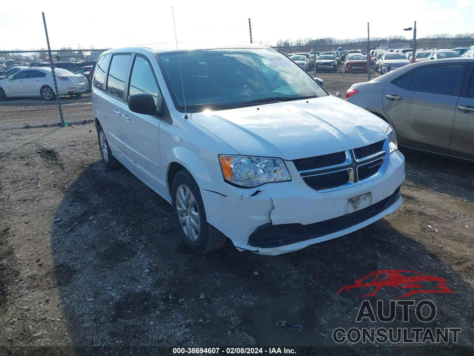 DODGE GRAND CARAVAN 2017 - 2C4RDGBG4HR652474