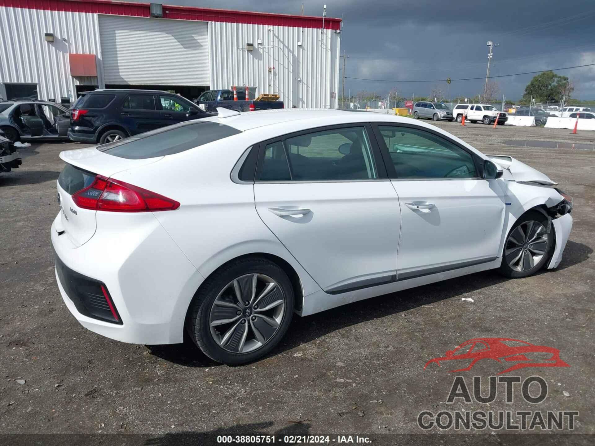 HYUNDAI IONIQ HYBRID 2018 - KMHC85LC6JU089605