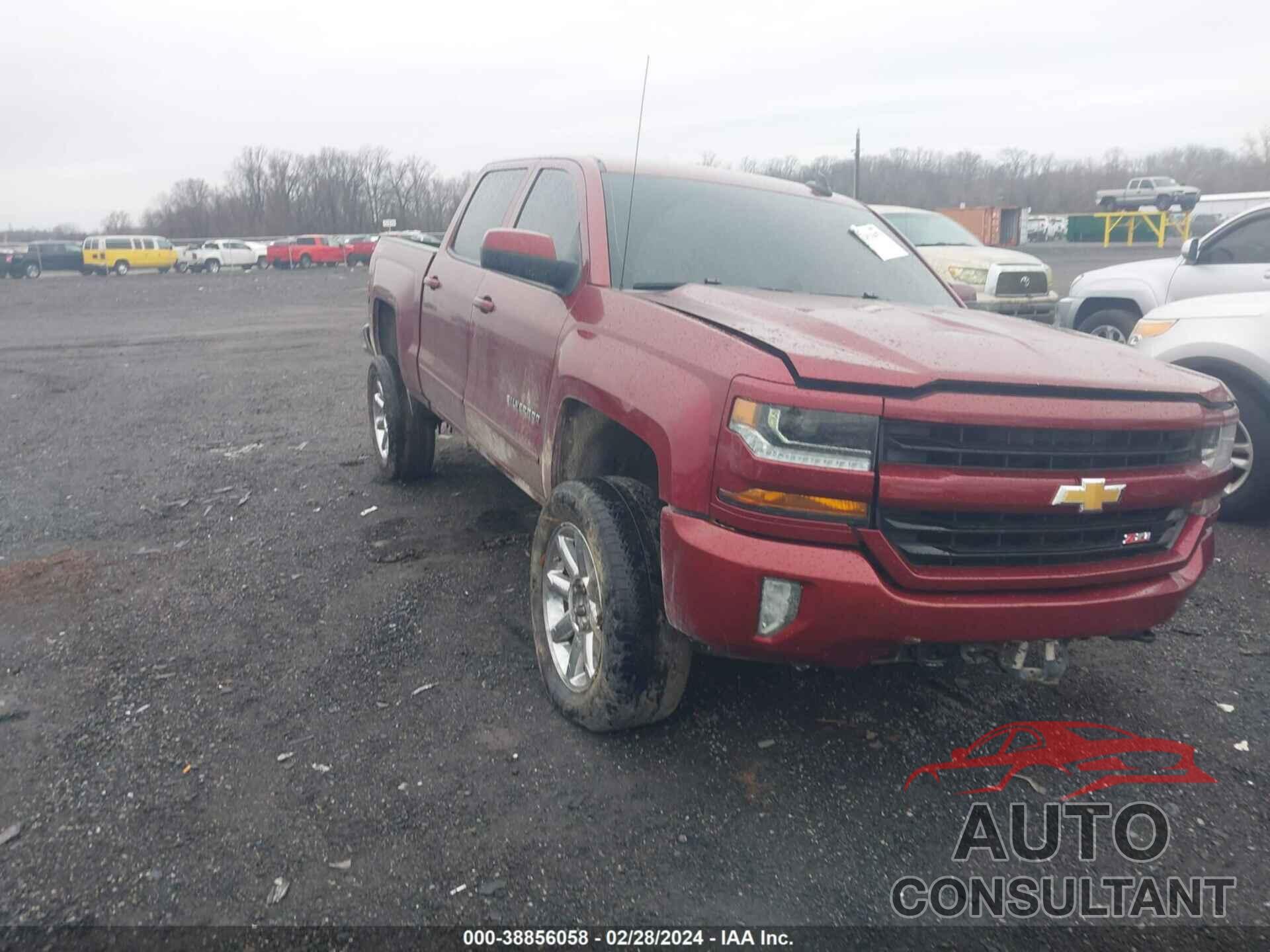 CHEVROLET SILVERADO 1500 2016 - 3GCUKRECXGG282706