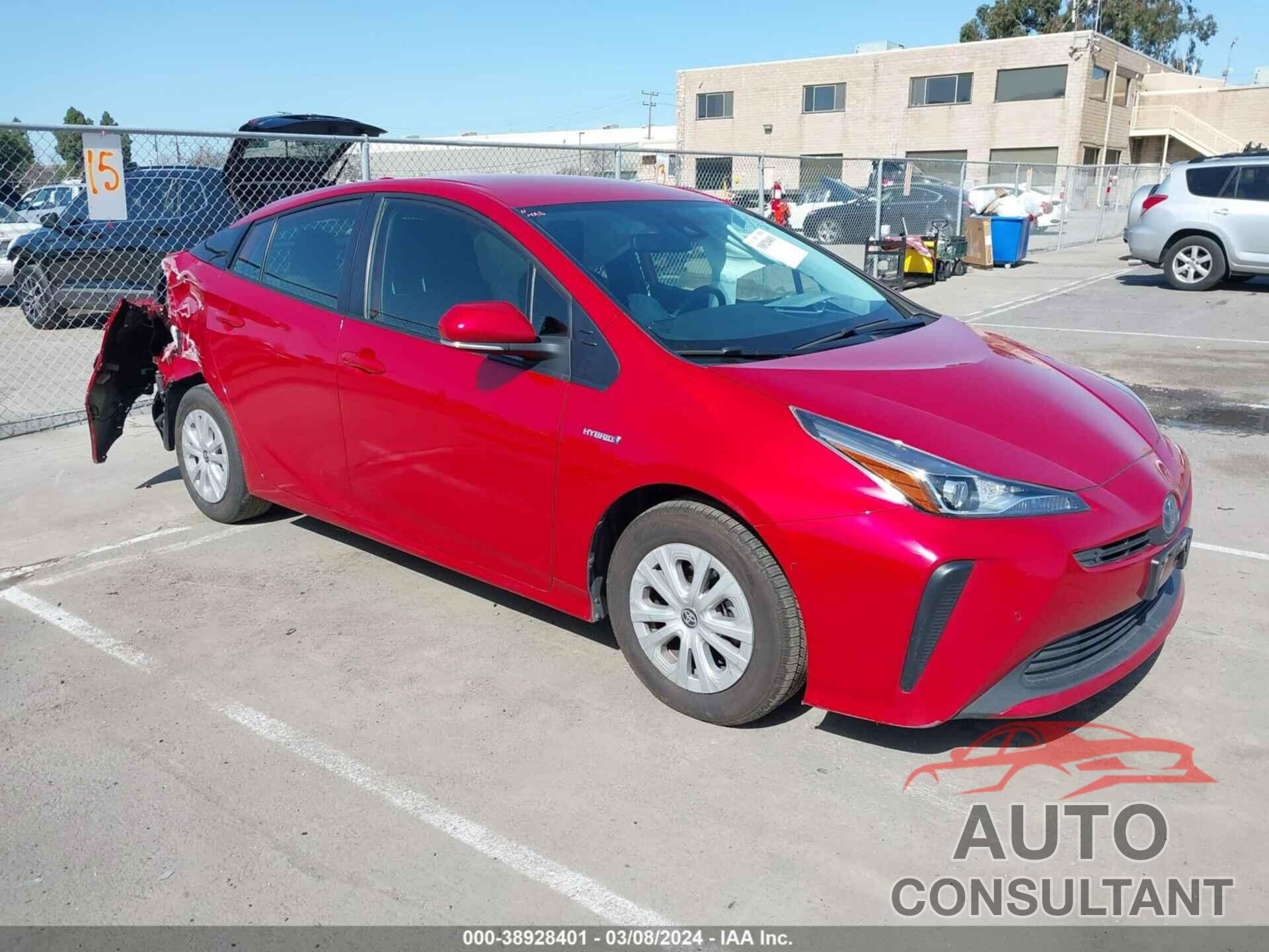 TOYOTA PRIUS 2022 - JTDKAMFUXN3172839