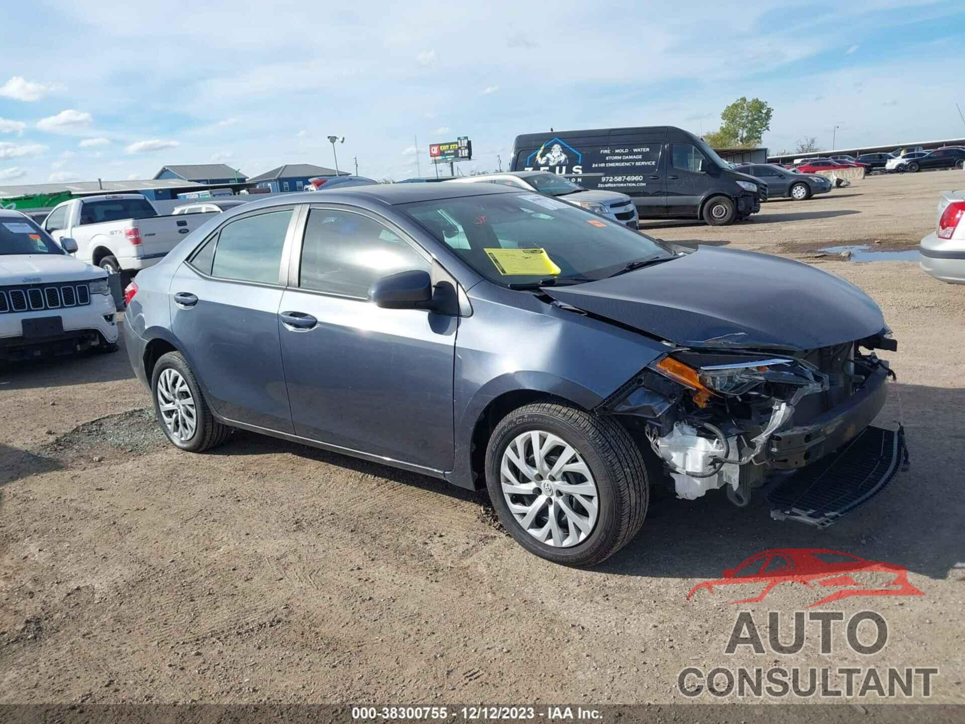 TOYOTA COROLLA 2019 - 5YFBURHE2KP946613