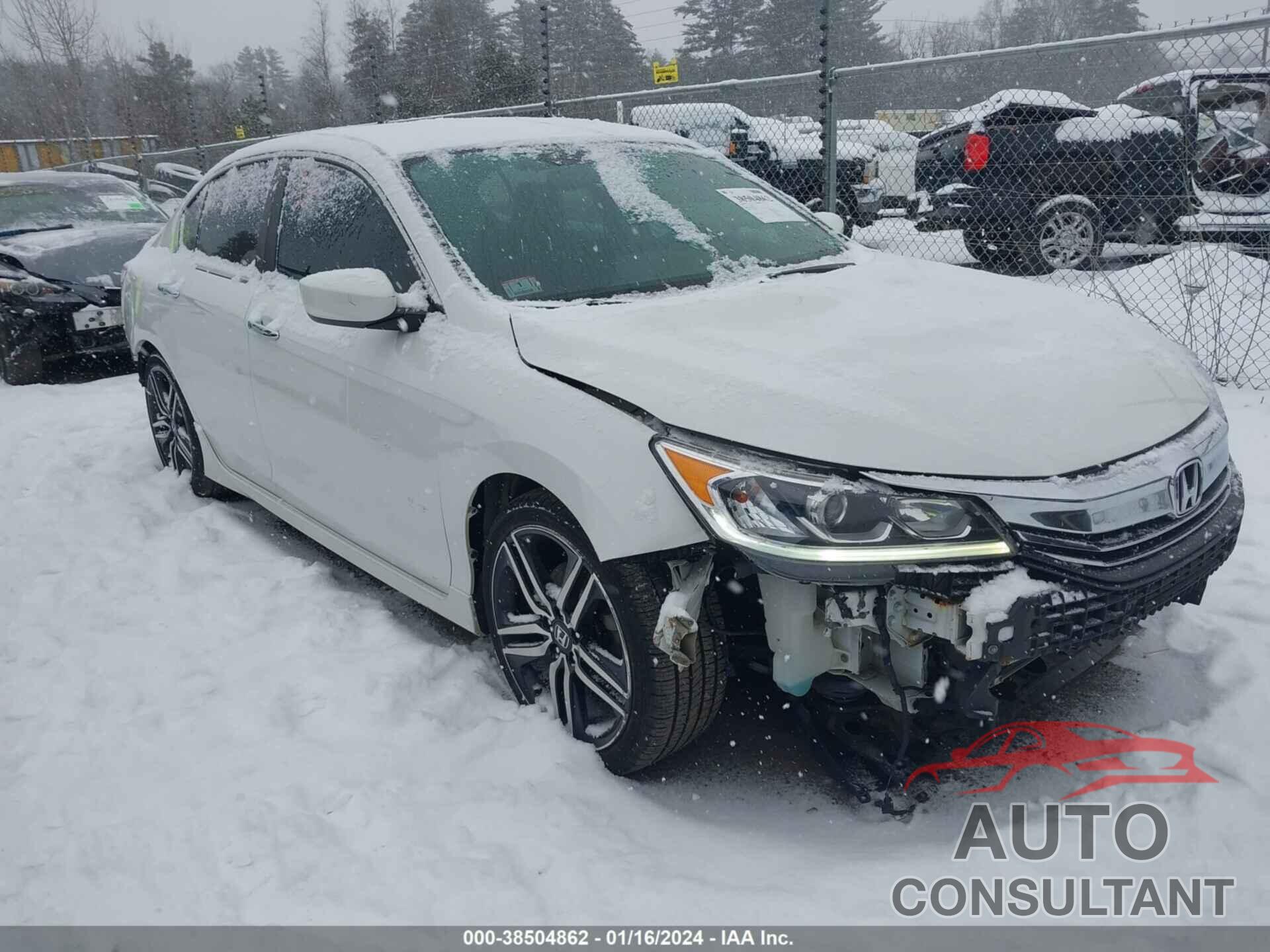 HONDA ACCORD 2017 - 1HGCR2F12HA294507