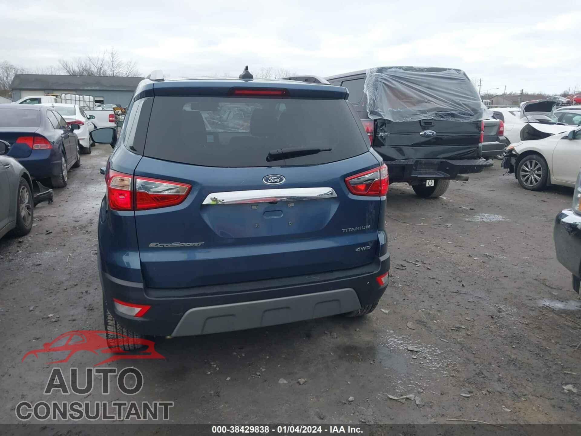 FORD ECOSPORT 2021 - MAJ6S3KL6MC451019