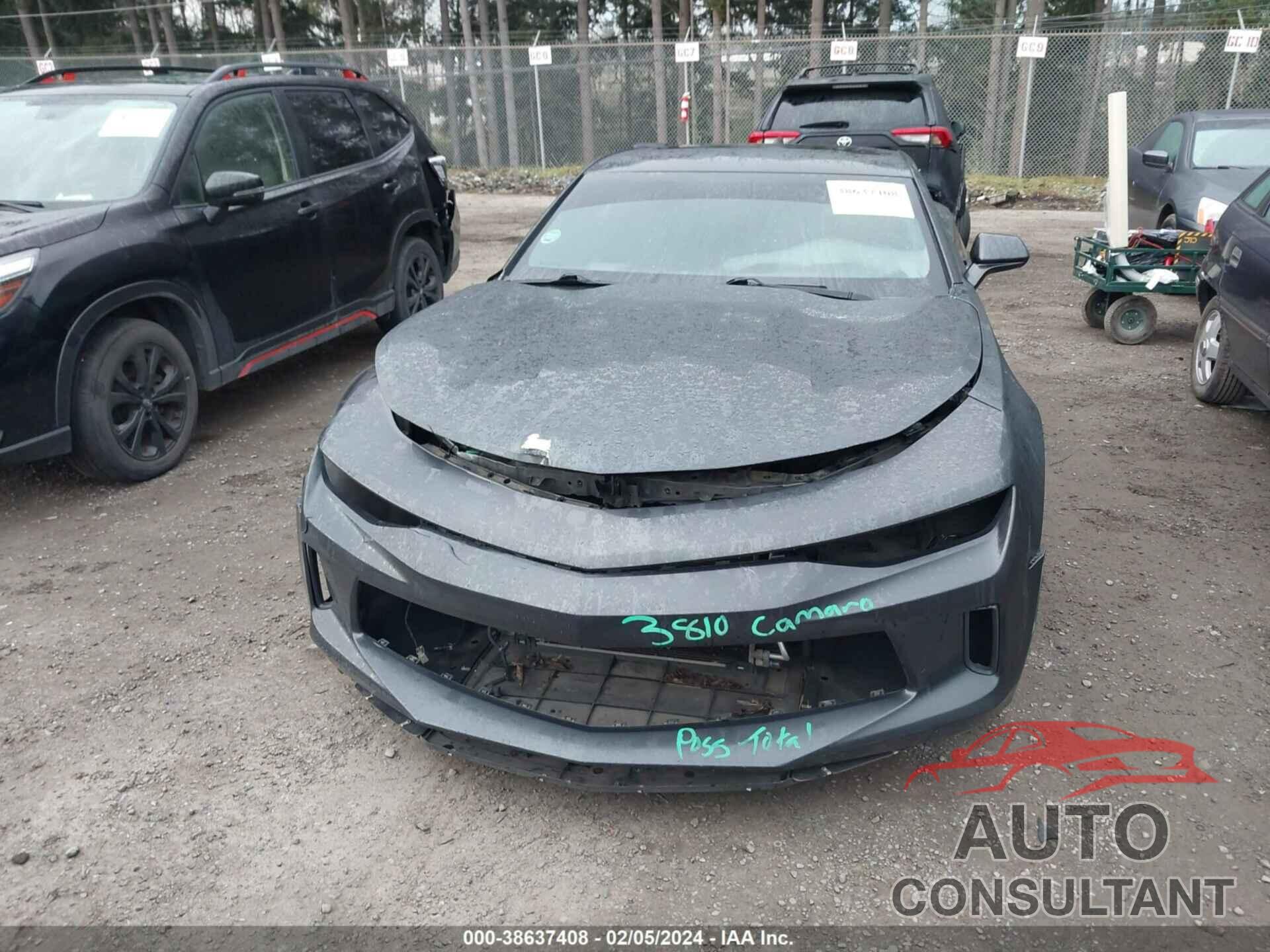 CHEVROLET CAMARO 2017 - 1G1FB1RX8H0144930