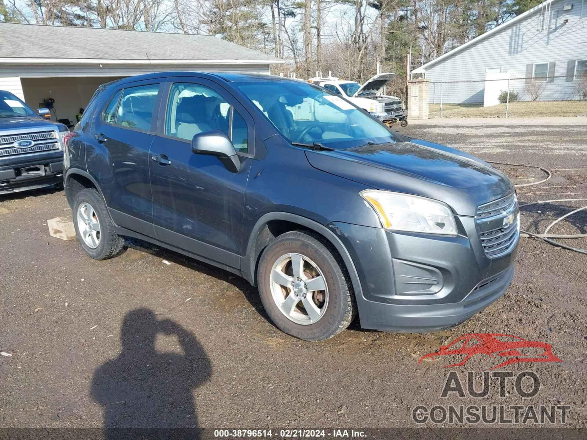 CHEVROLET TRAX 2016 - 3GNCJNSB9GL214477