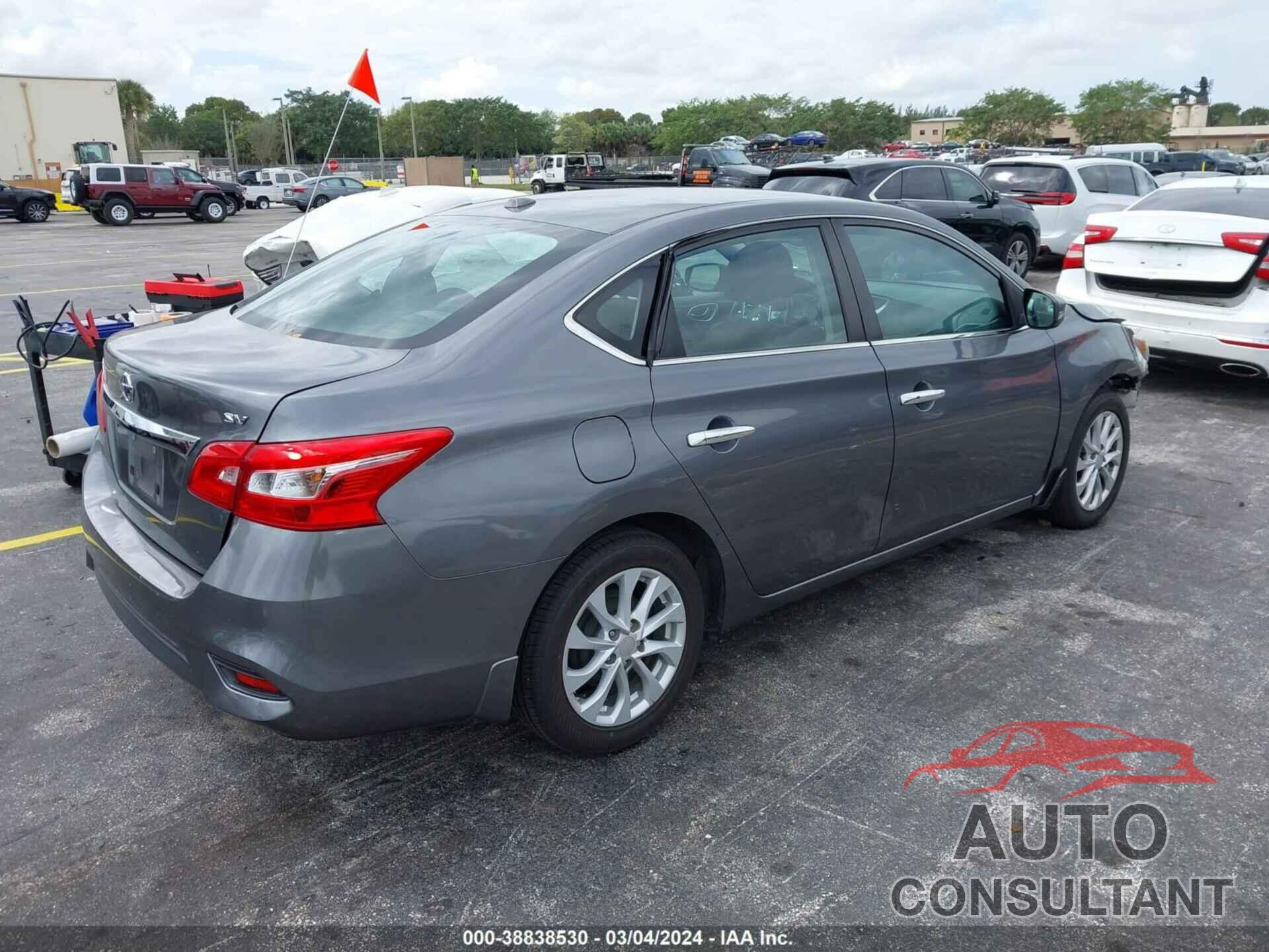 NISSAN SENTRA 2019 - 3N1AB7AP4KL608437