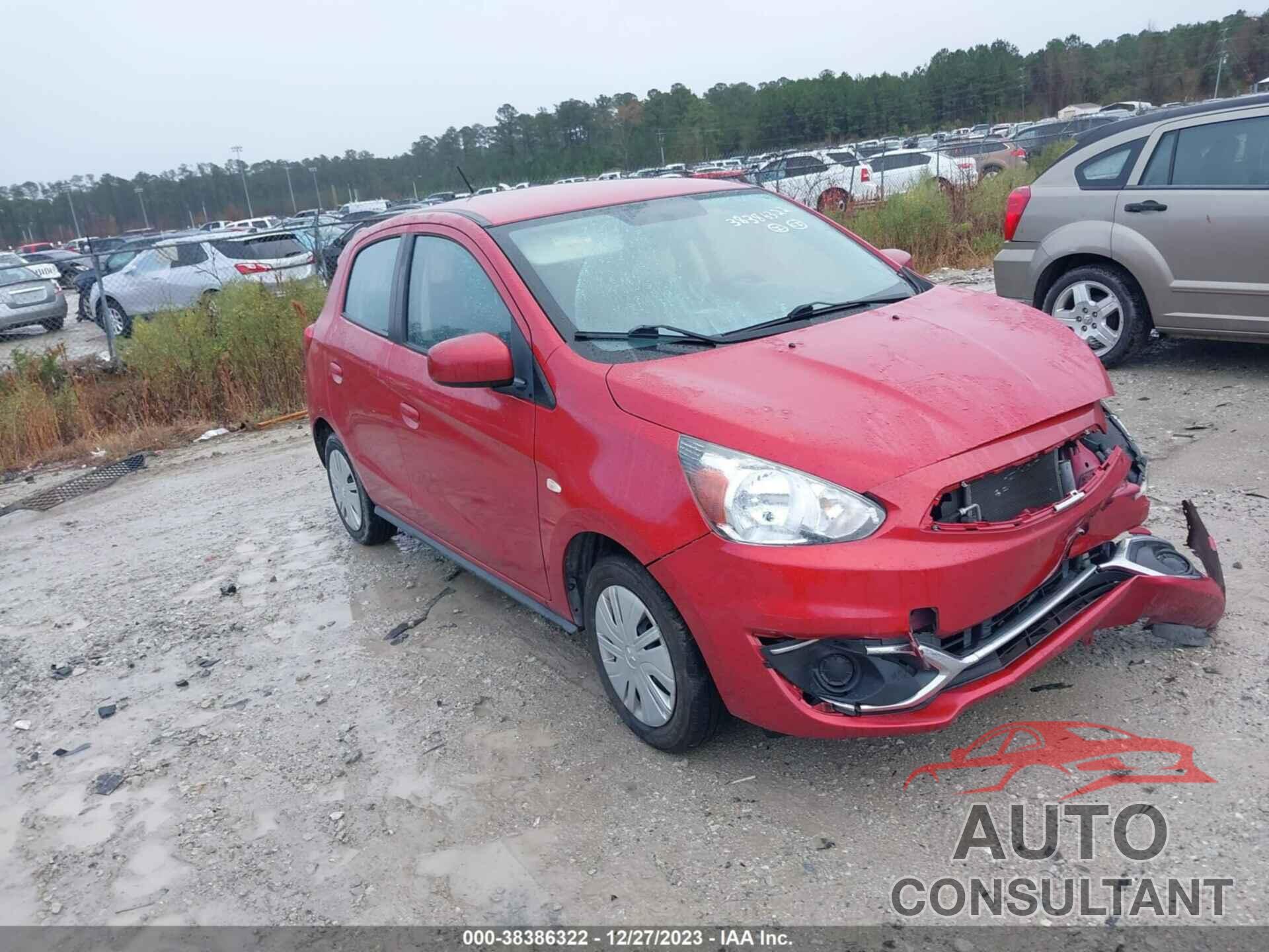 MITSUBISHI MIRAGE 2018 - ML32A3HJ8JH015128