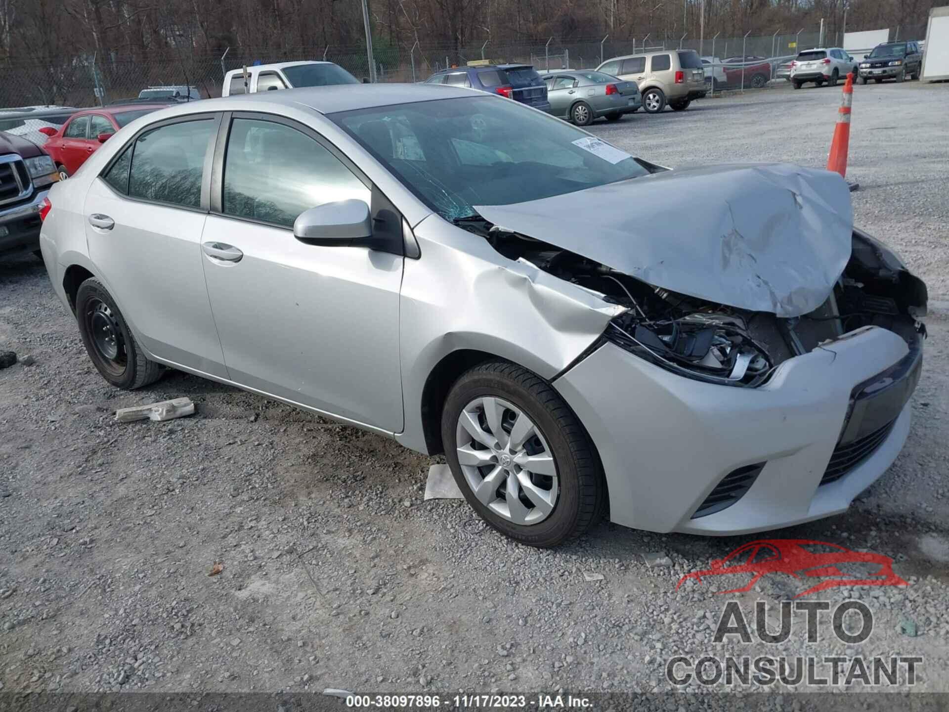 TOYOTA COROLLA 2016 - 2T1BURHE6GC632924